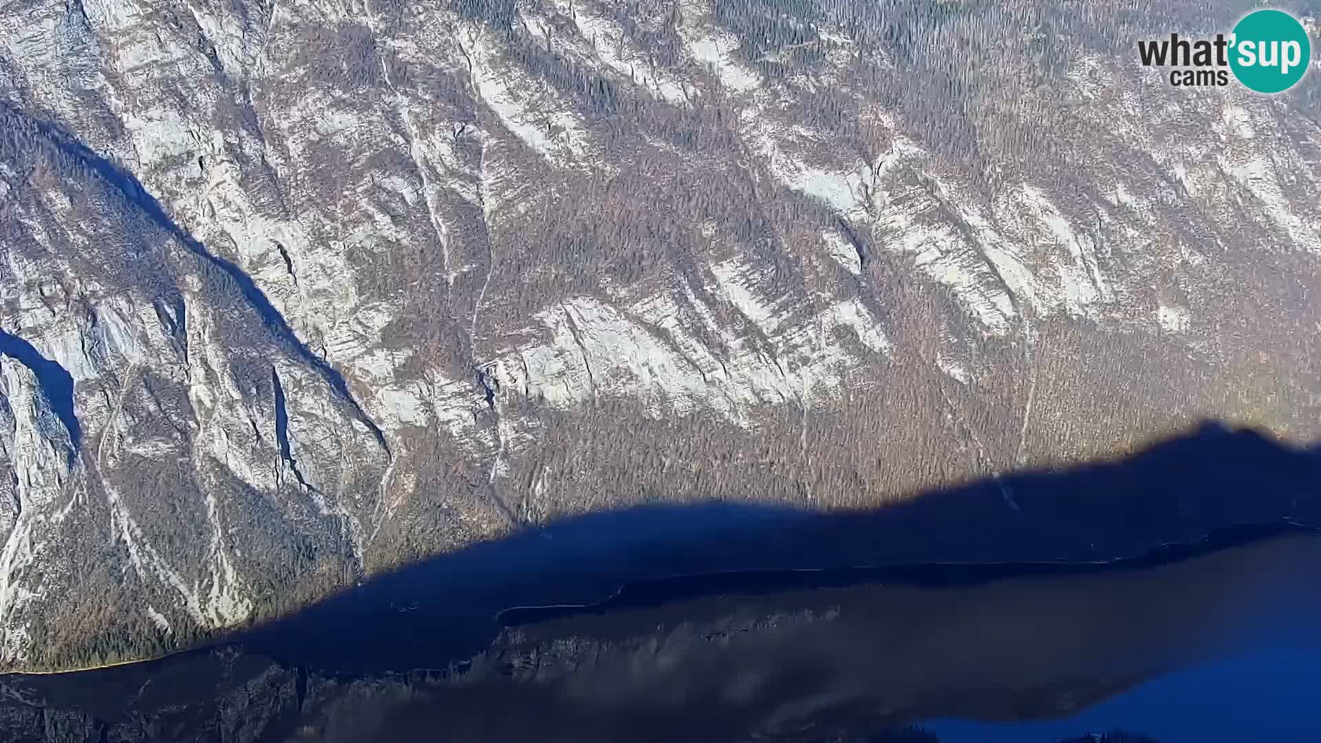 Cámara web del lago Bohinj y Triglav – vista desde la estación de esquí de Vogel