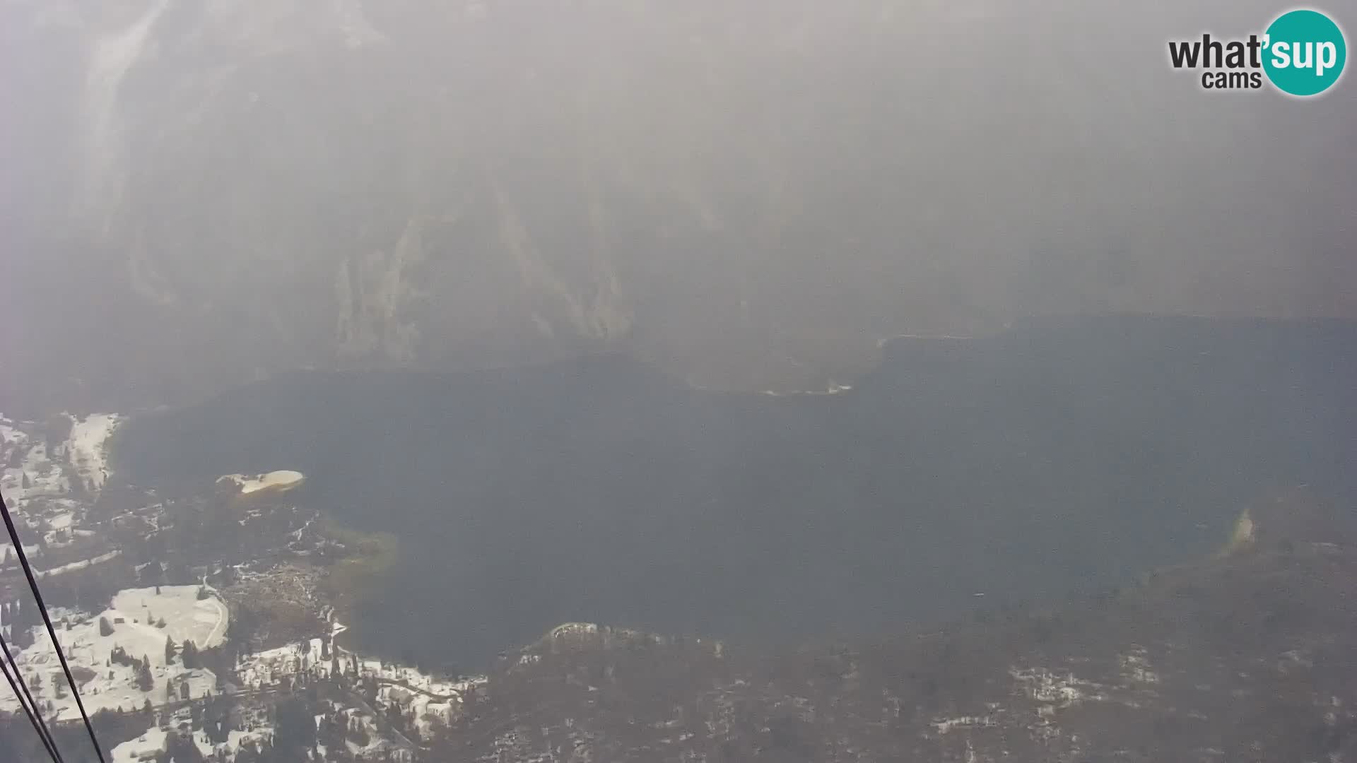 Cámara web del lago Bohinj y Triglav – vista desde la estación de esquí de Vogel