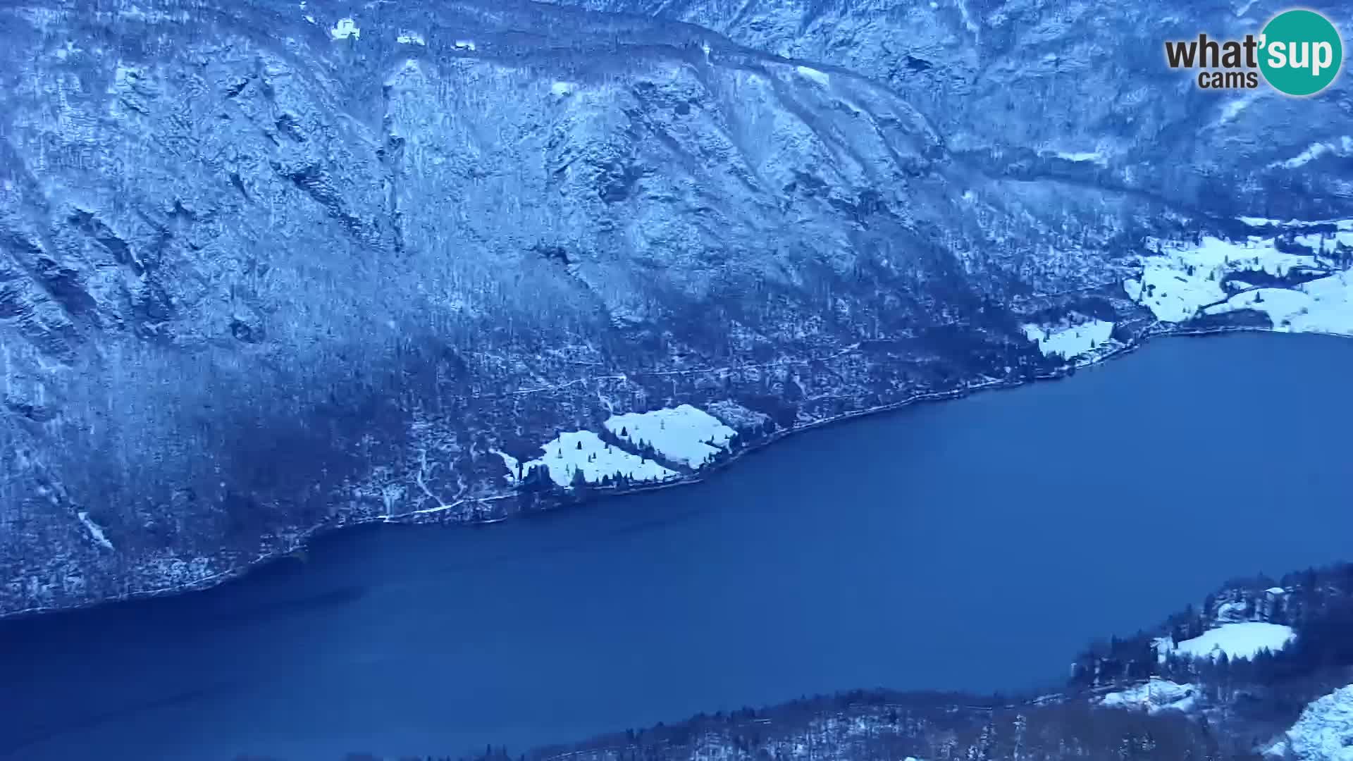 Webcam lago di Bohinj e del Triglav – vista dalla stazione sciistica di Vogel