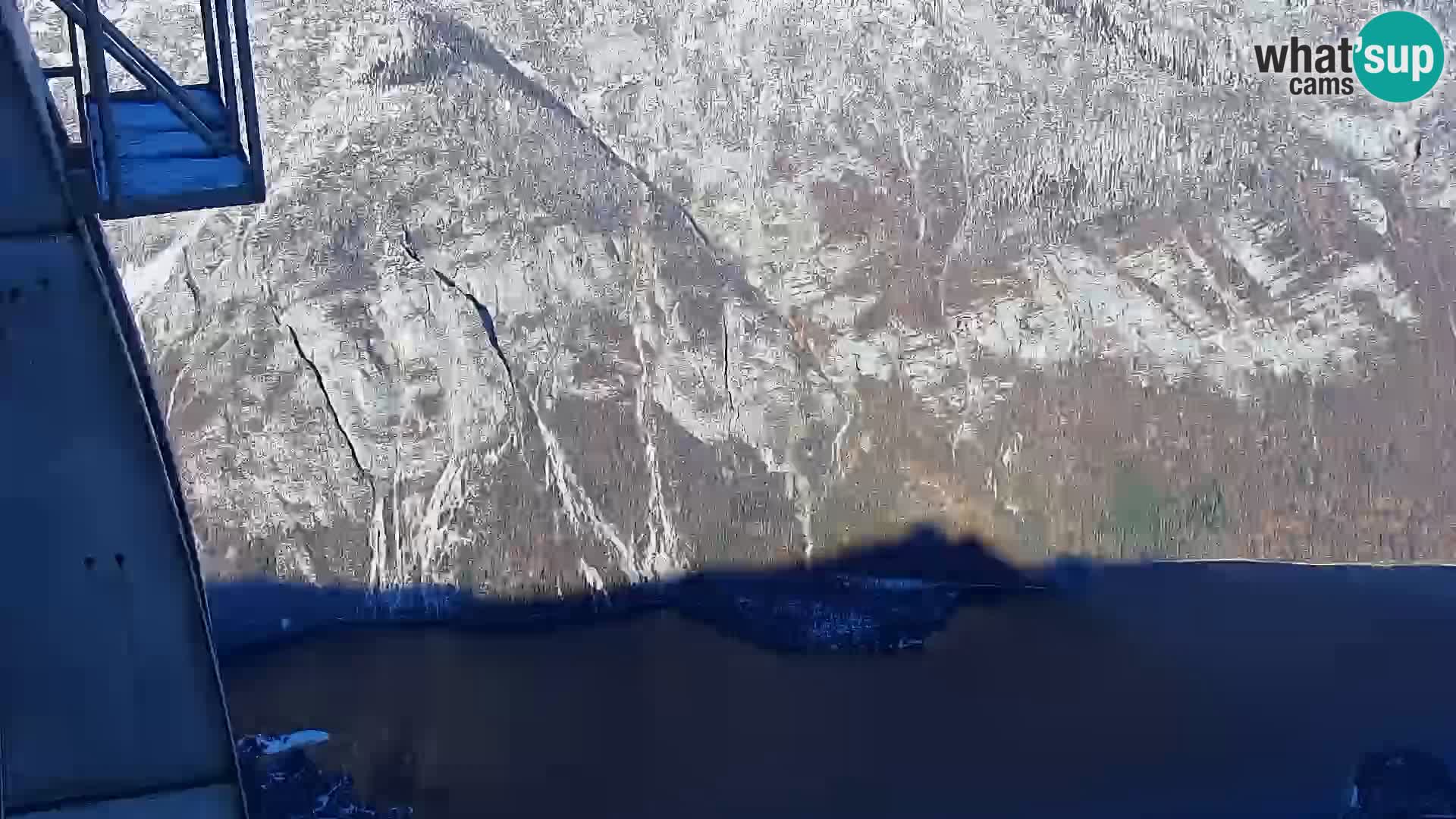 Webcam lago di Bohinj e del Triglav – vista dalla stazione sciistica di Vogel