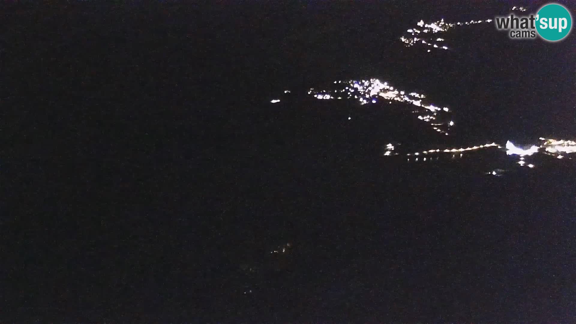 Webcam lac de Bohinj et Triglav – vue depuis la station de ski de Vogel