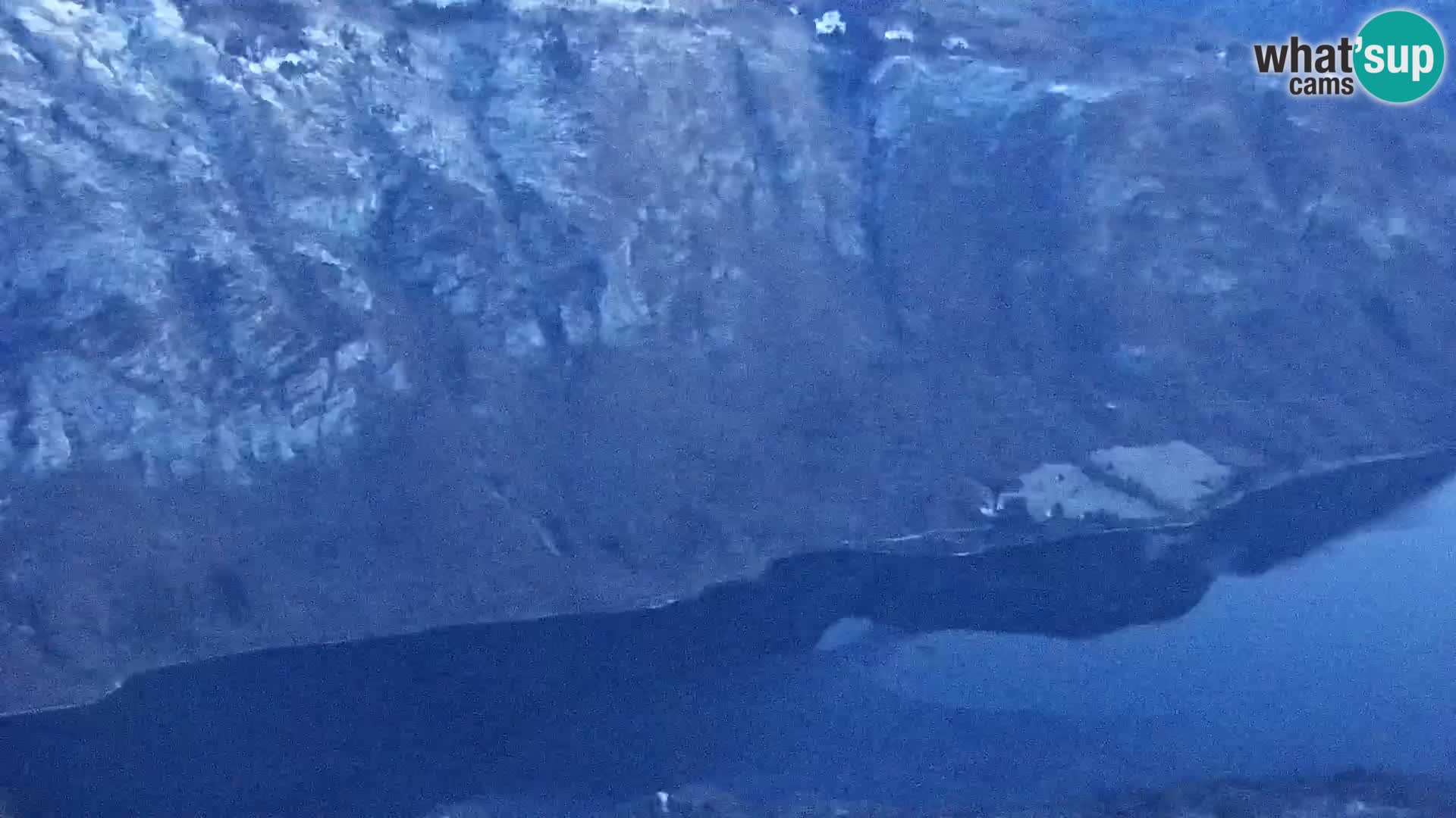 Webcam lac de Bohinj et Triglav – vue depuis la station de ski de Vogel