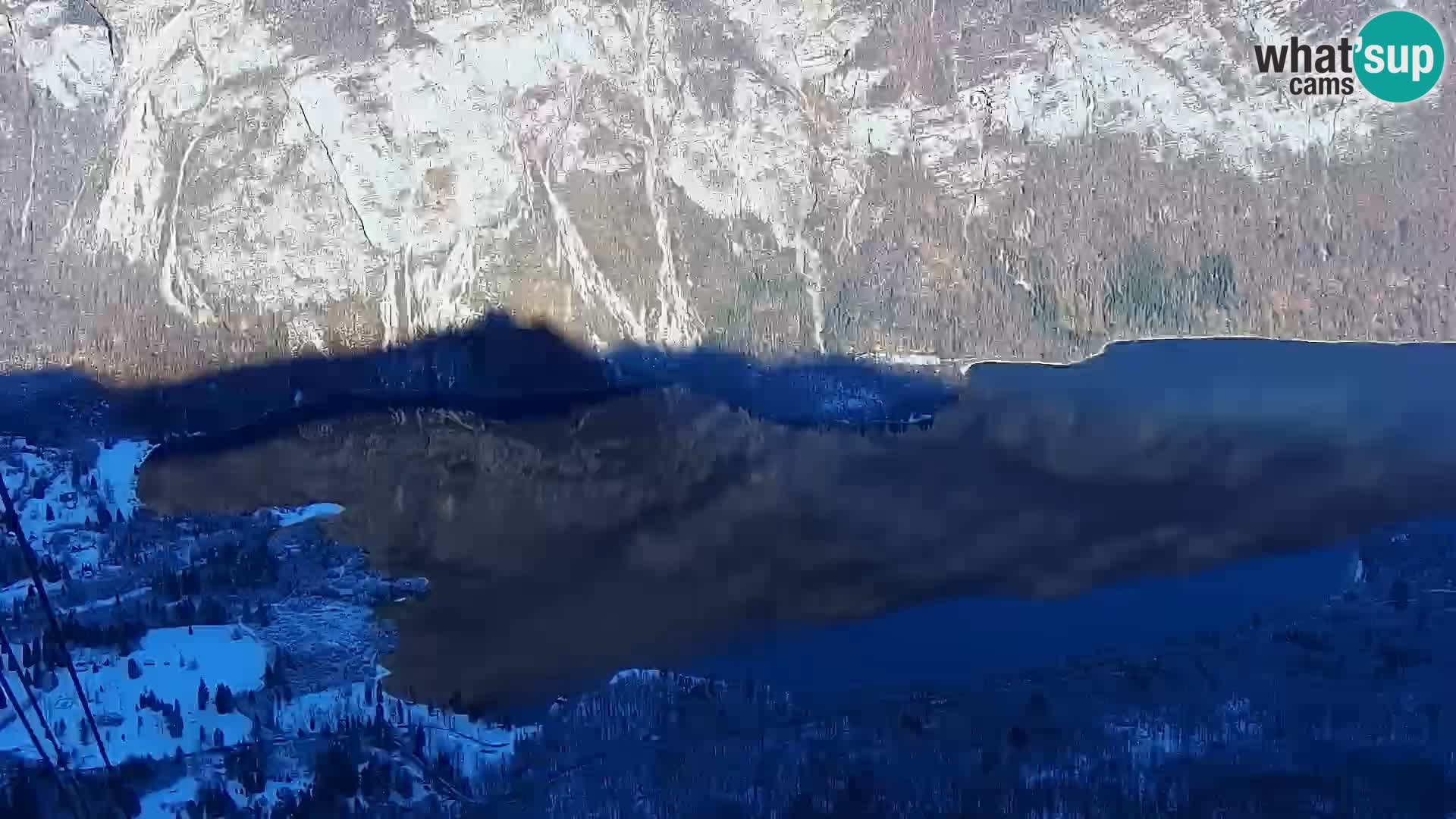 Webcam lago di Bohinj e del Triglav – vista dalla stazione sciistica di Vogel