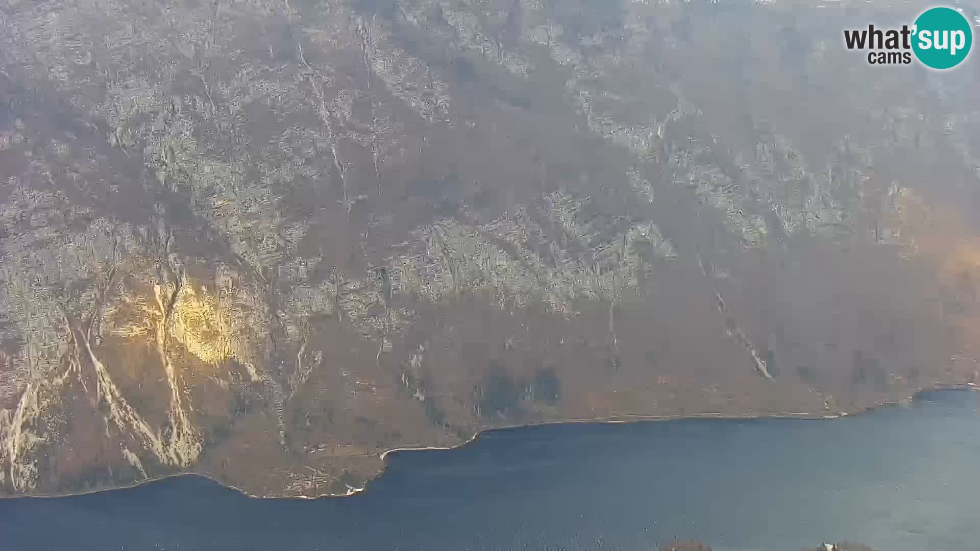 Webcam lago di Bohinj e del Triglav – vista dalla stazione sciistica di Vogel