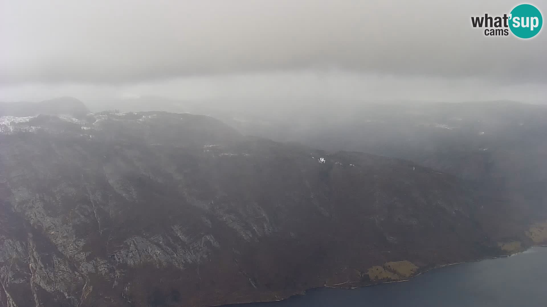 Webcam lago di Bohinj e del Triglav – vista dalla stazione sciistica di Vogel