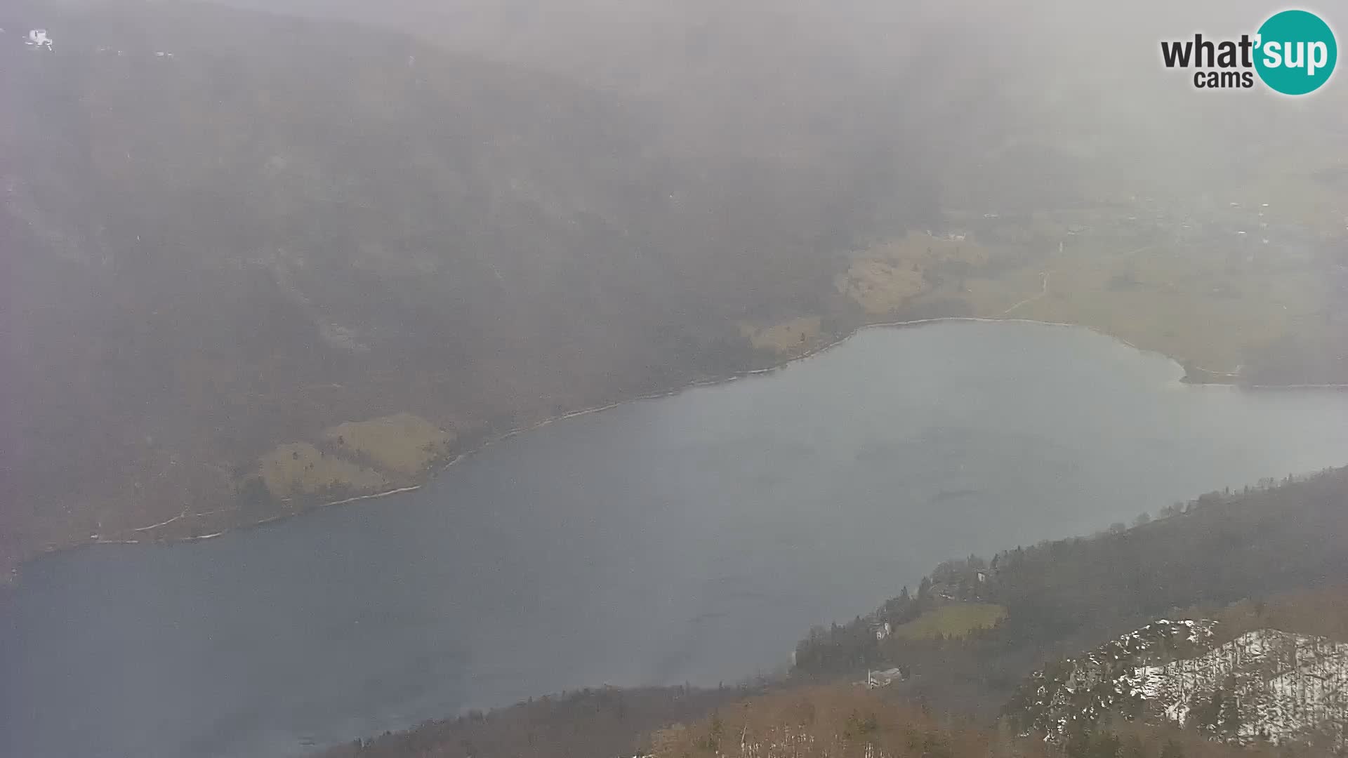 Bohinj lake webcam and Triglav – view from Vogel ski resort