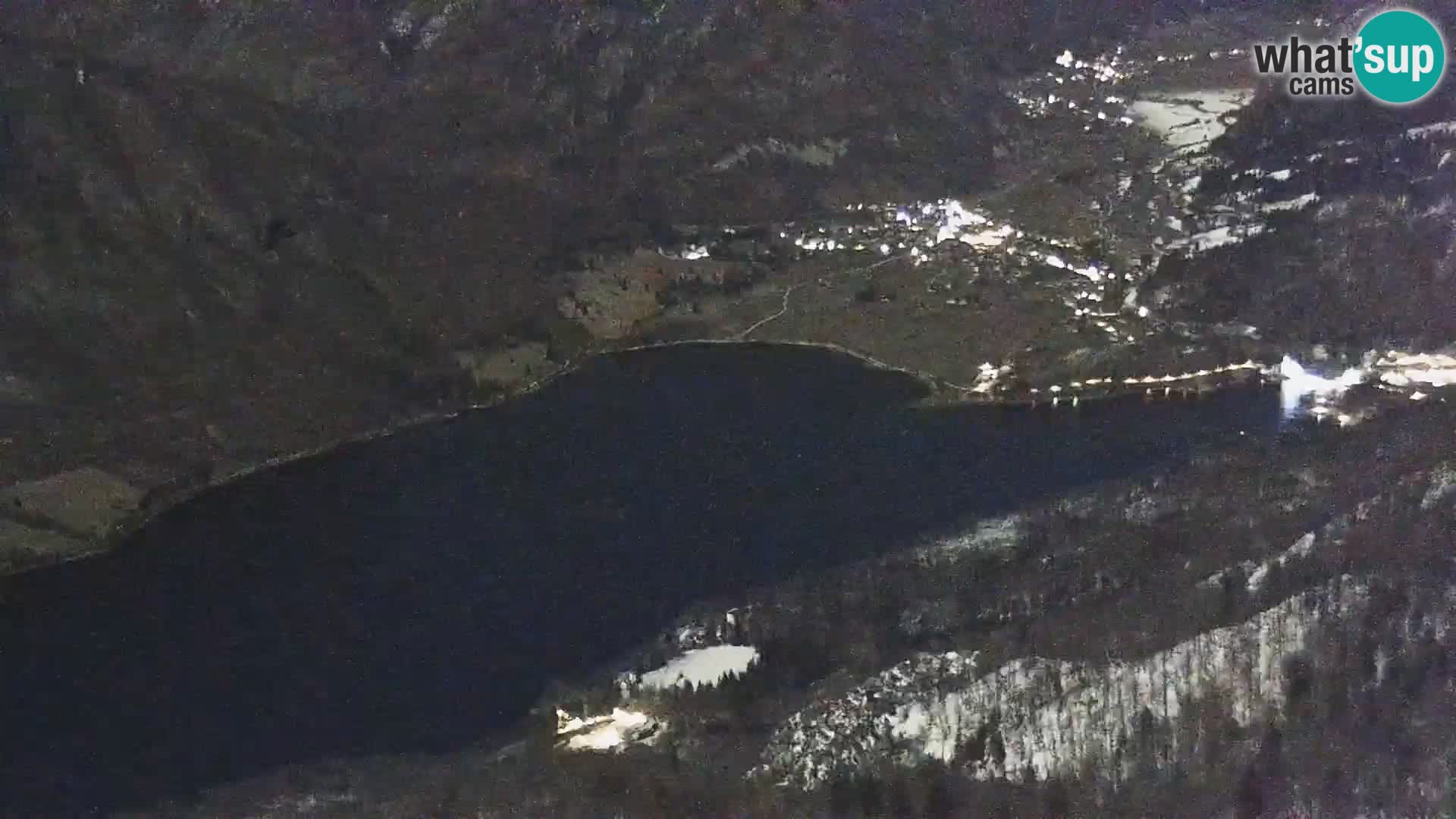 Cámara web del lago Bohinj y Triglav – vista desde la estación de esquí de Vogel