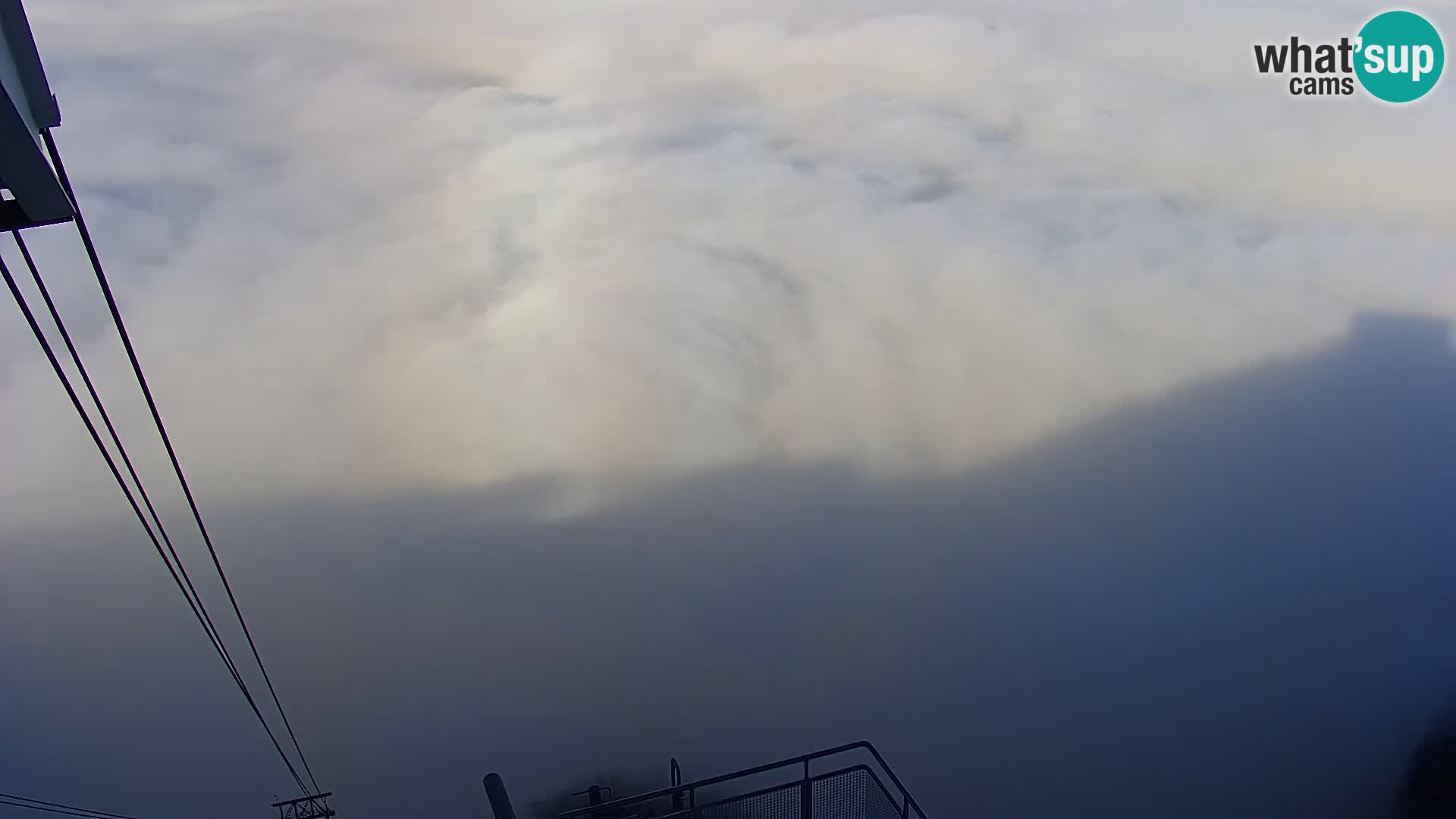 Webcam lac de Bohinj et Triglav – vue depuis la station de ski de Vogel