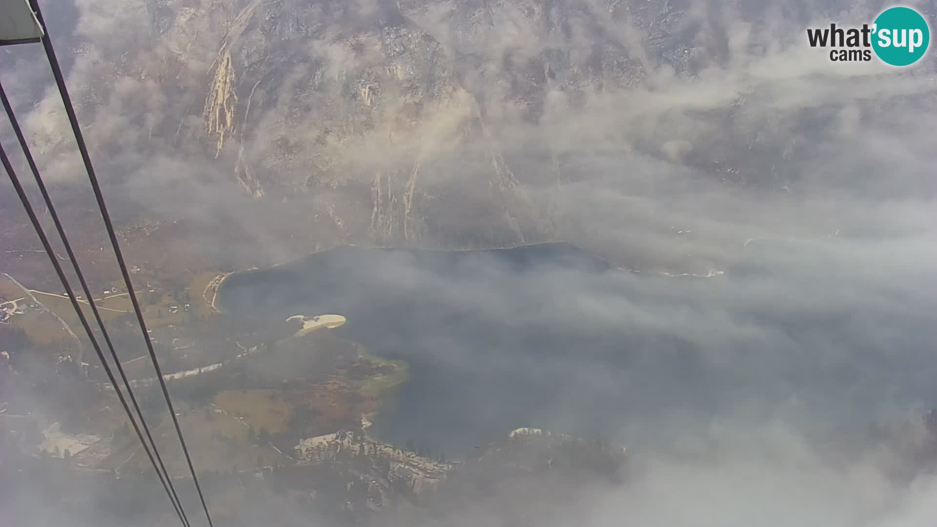 Webcam lago di Bohinj e del Triglav – vista dalla stazione sciistica di Vogel