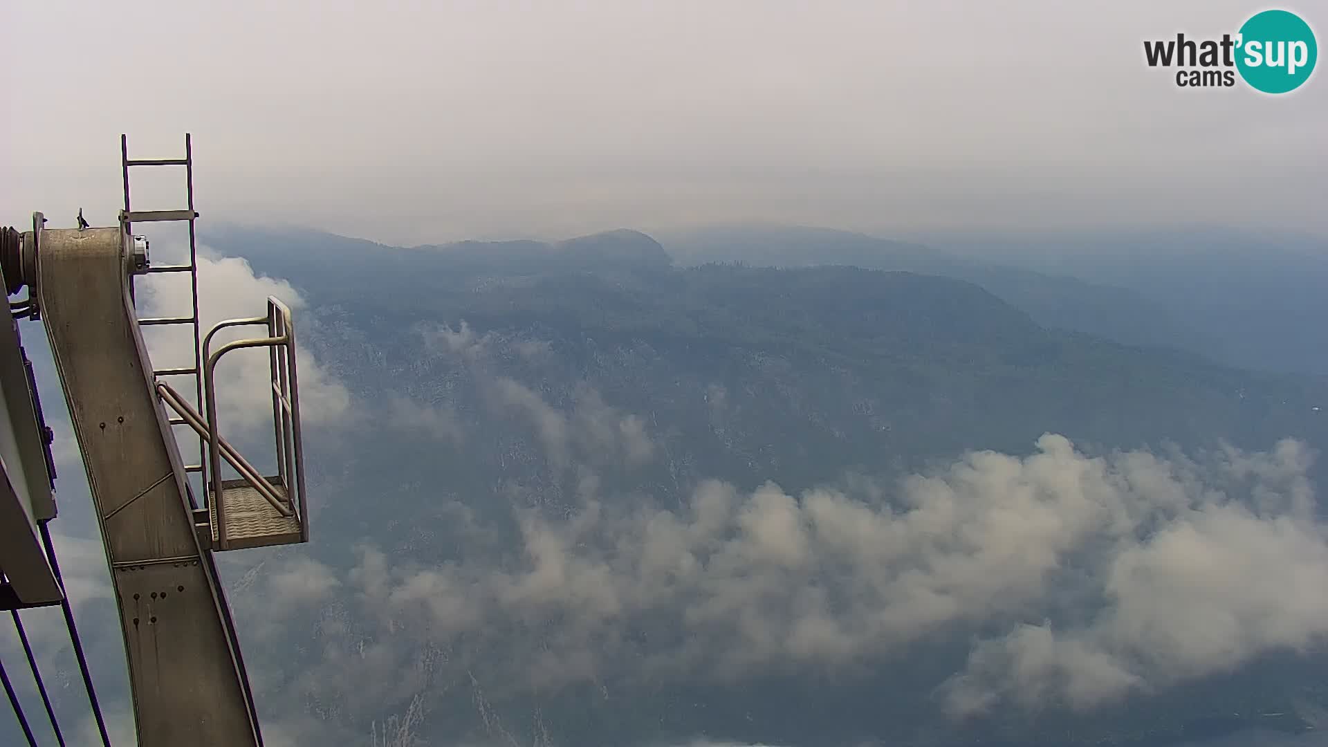 Webcam lago di Bohinj e del Triglav – vista dalla stazione sciistica di Vogel