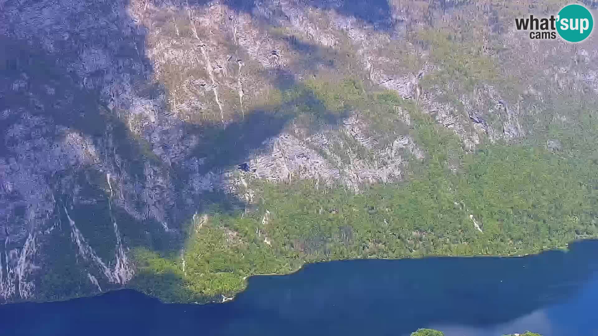 Web kamera Bohinjsko jezero i Triglav – pogled sa skijališta Vogel