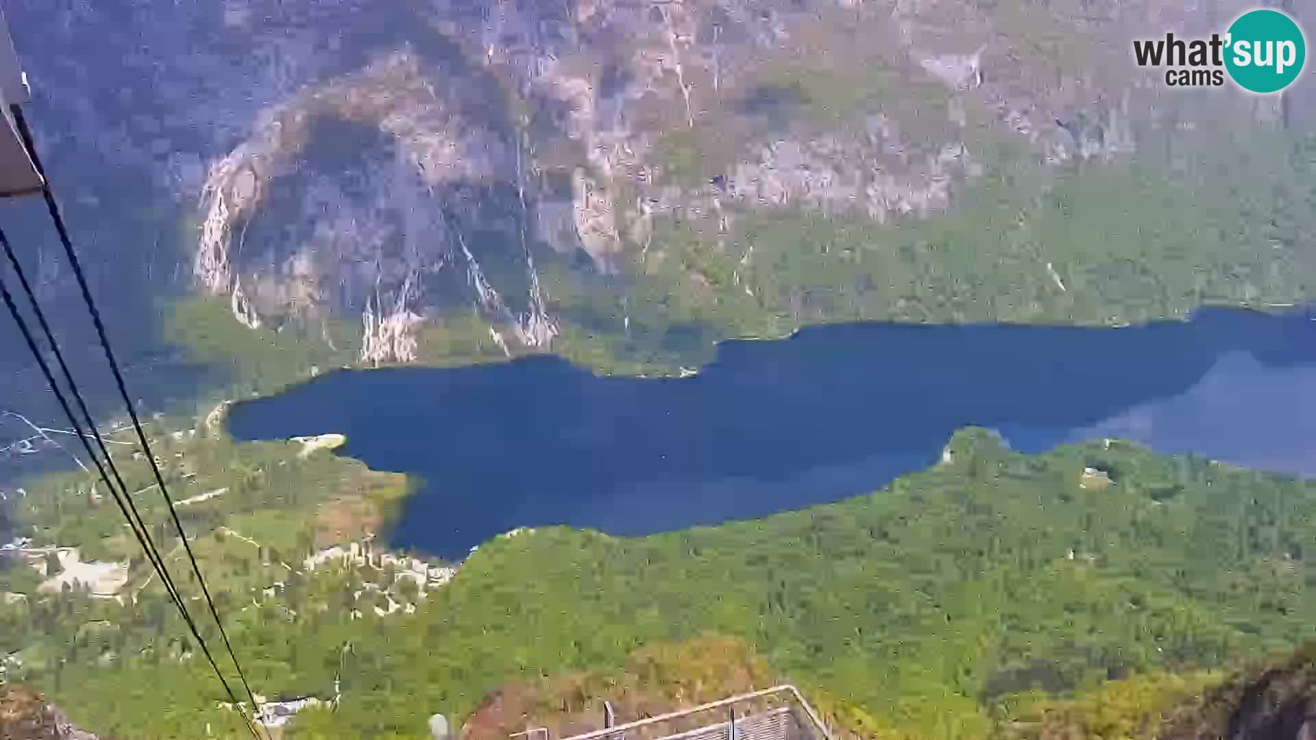 Webcam lago di Bohinj e del Triglav – vista dalla stazione sciistica di Vogel