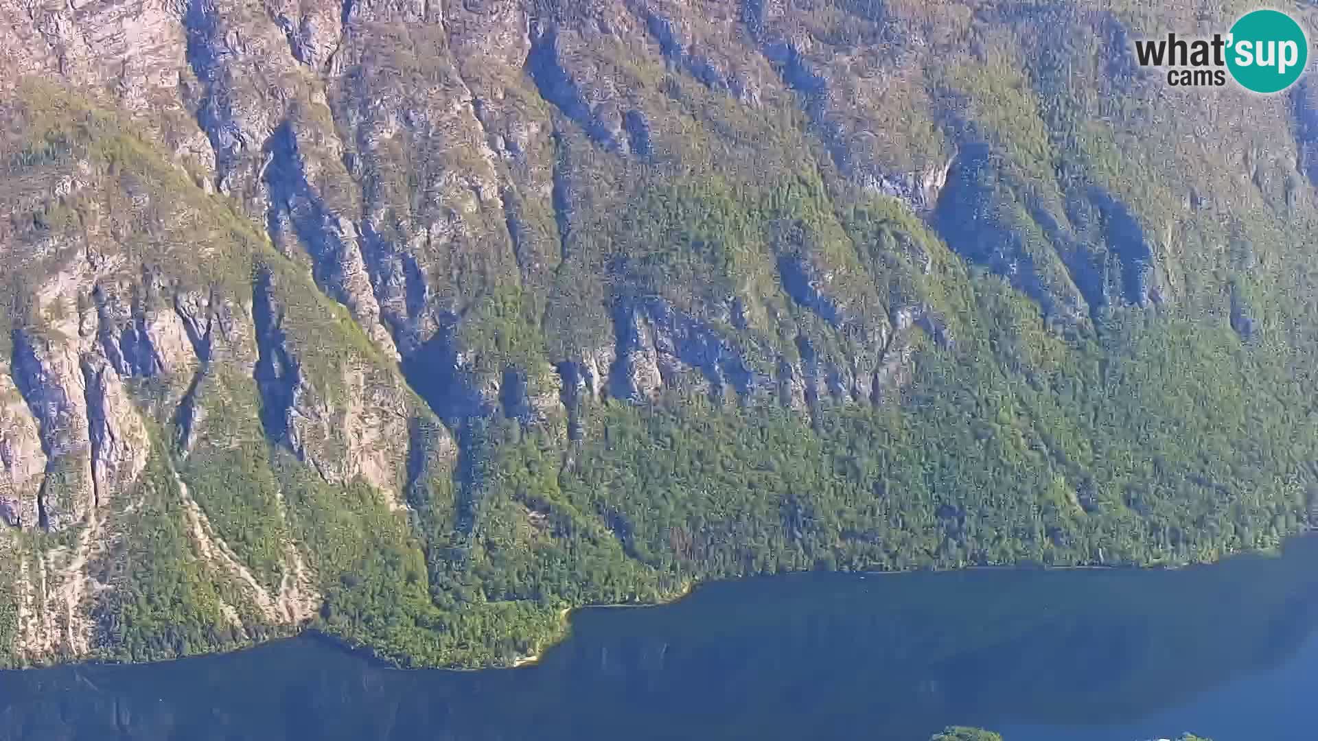 Cámara web del lago Bohinj y Triglav – vista desde la estación de esquí de Vogel