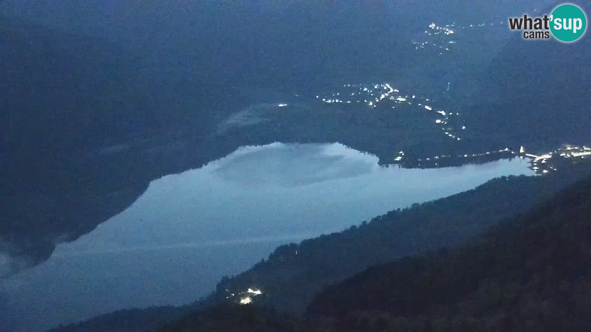 Cámara web del lago Bohinj y Triglav – vista desde la estación de esquí de Vogel