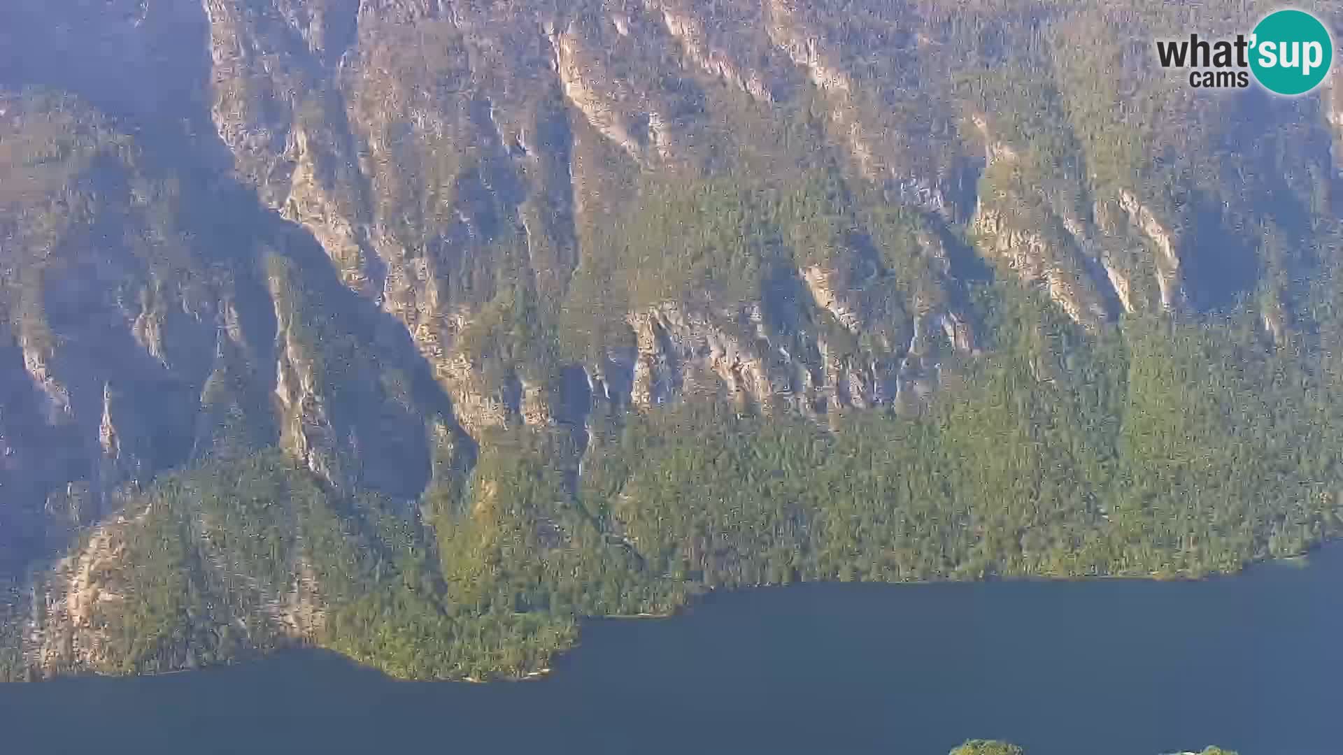 Bohinj lake webcam and Triglav – view from Vogel ski resort