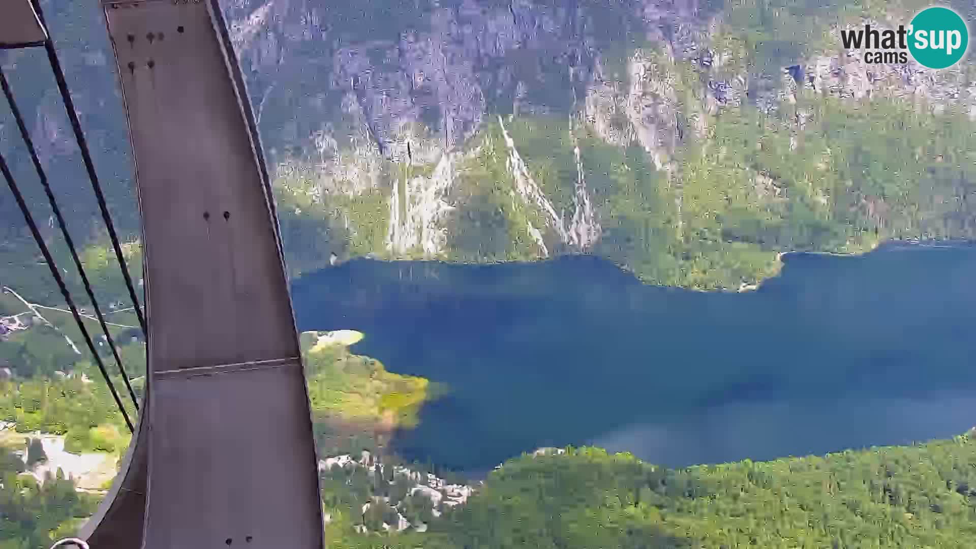 Bohinj lake webcam and Triglav – view from Vogel ski resort