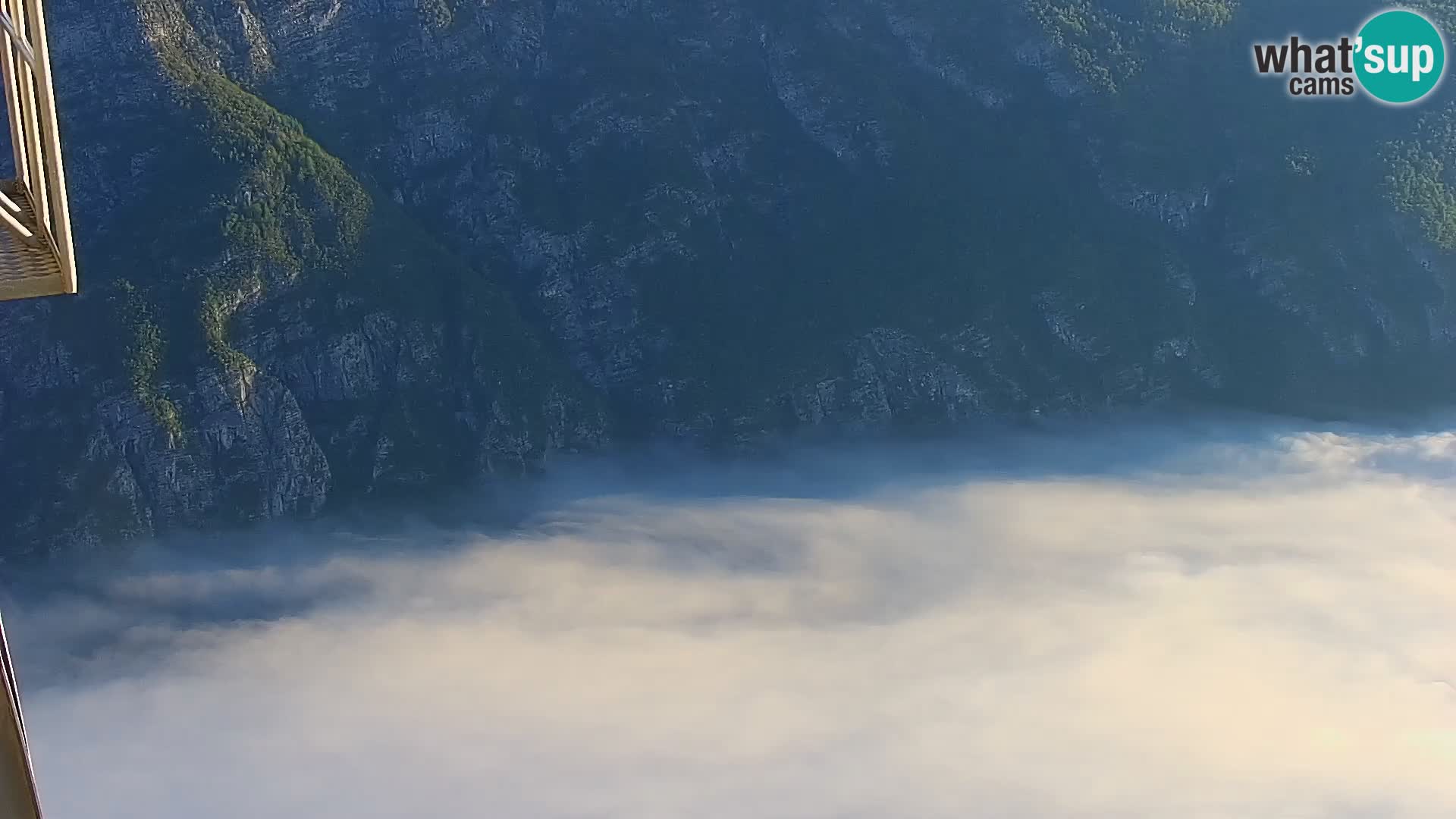 Bohinj lake webcam and Triglav – view from Vogel ski resort