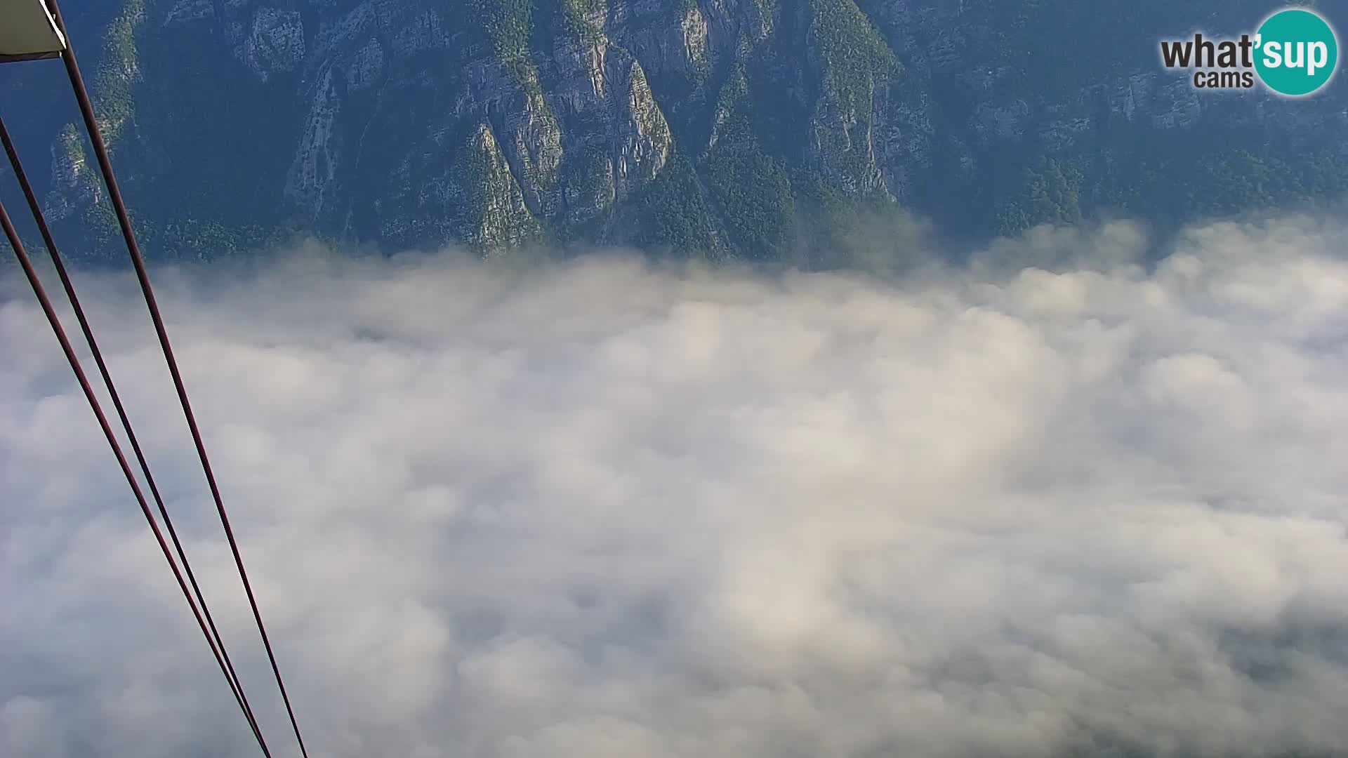 Spletna kamera Bohinj jezero in na Triglav – pogled s smučišča Vogel