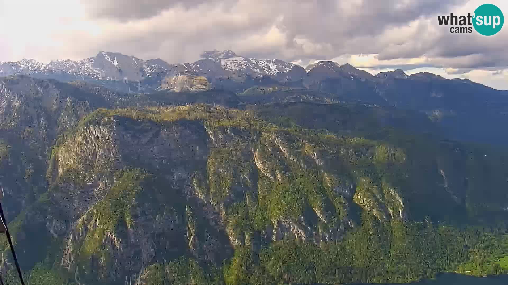 Webcam lago di Bohinj e del Triglav – vista dalla stazione sciistica di Vogel