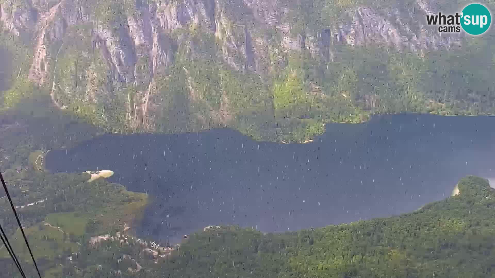 Cámara web del lago Bohinj y Triglav – vista desde la estación de esquí de Vogel