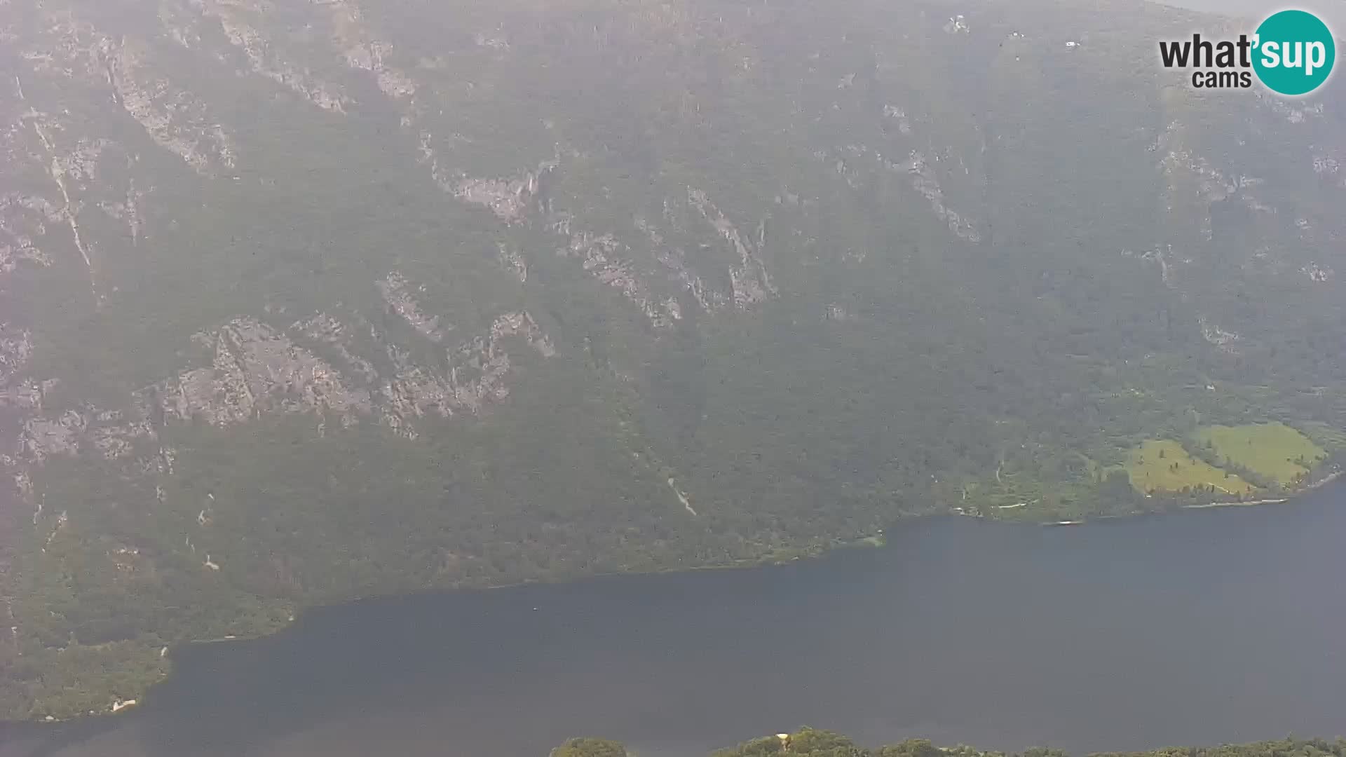 Bohinj lake webcam and Triglav – view from Vogel ski resort