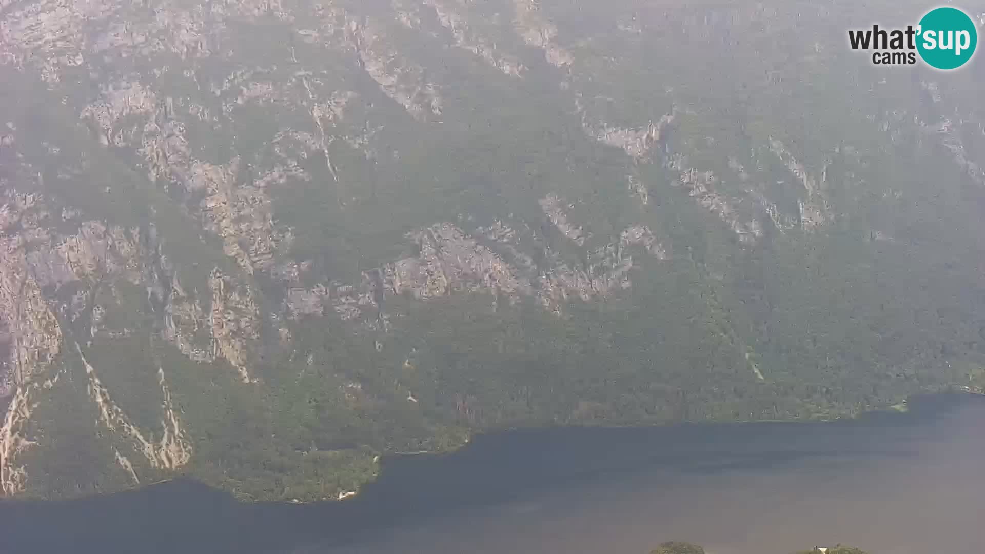 Bohinj lake webcam and Triglav – view from Vogel ski resort