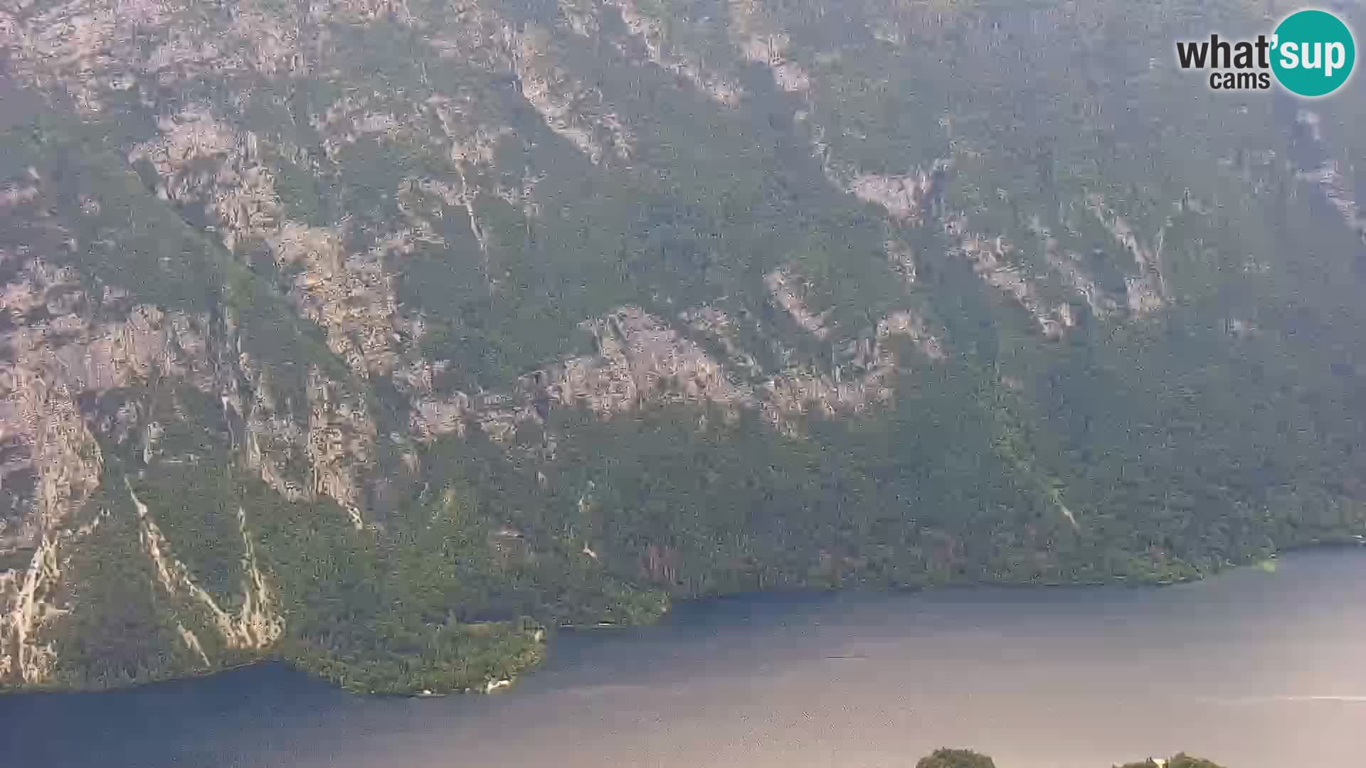 Bohinj lake webcam and Triglav – view from Vogel ski resort