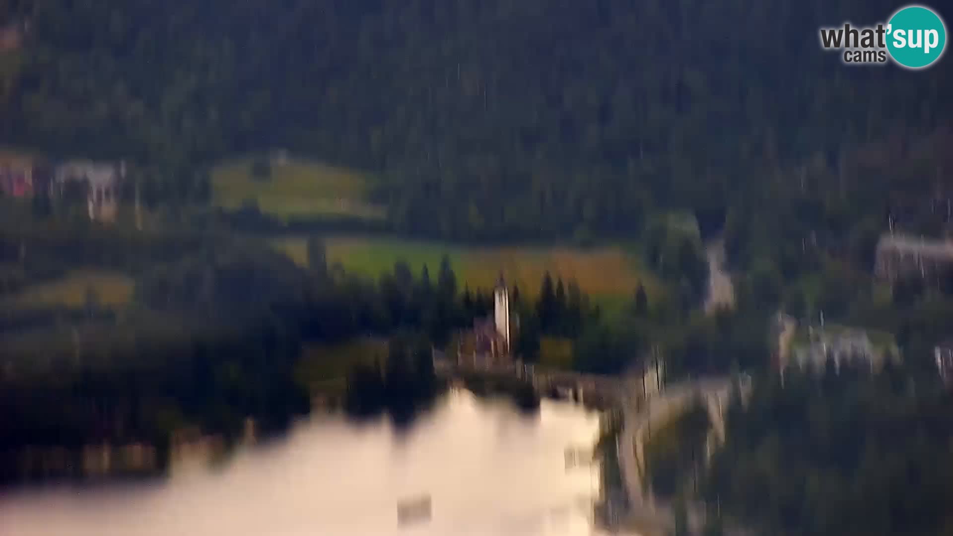 Web kamera Bohinjsko jezero i Triglav – pogled sa skijališta Vogel