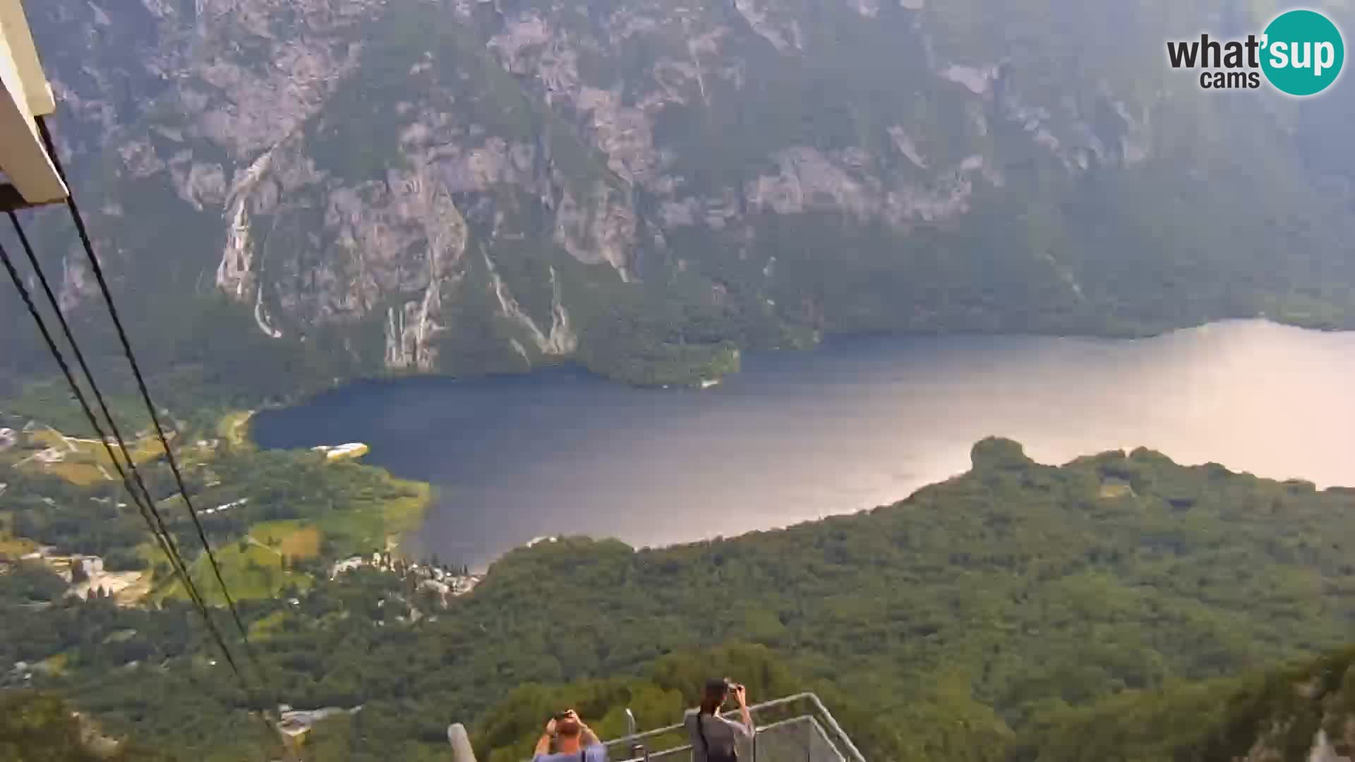 Webcam lago di Bohinj e del Triglav – vista dalla stazione sciistica di Vogel