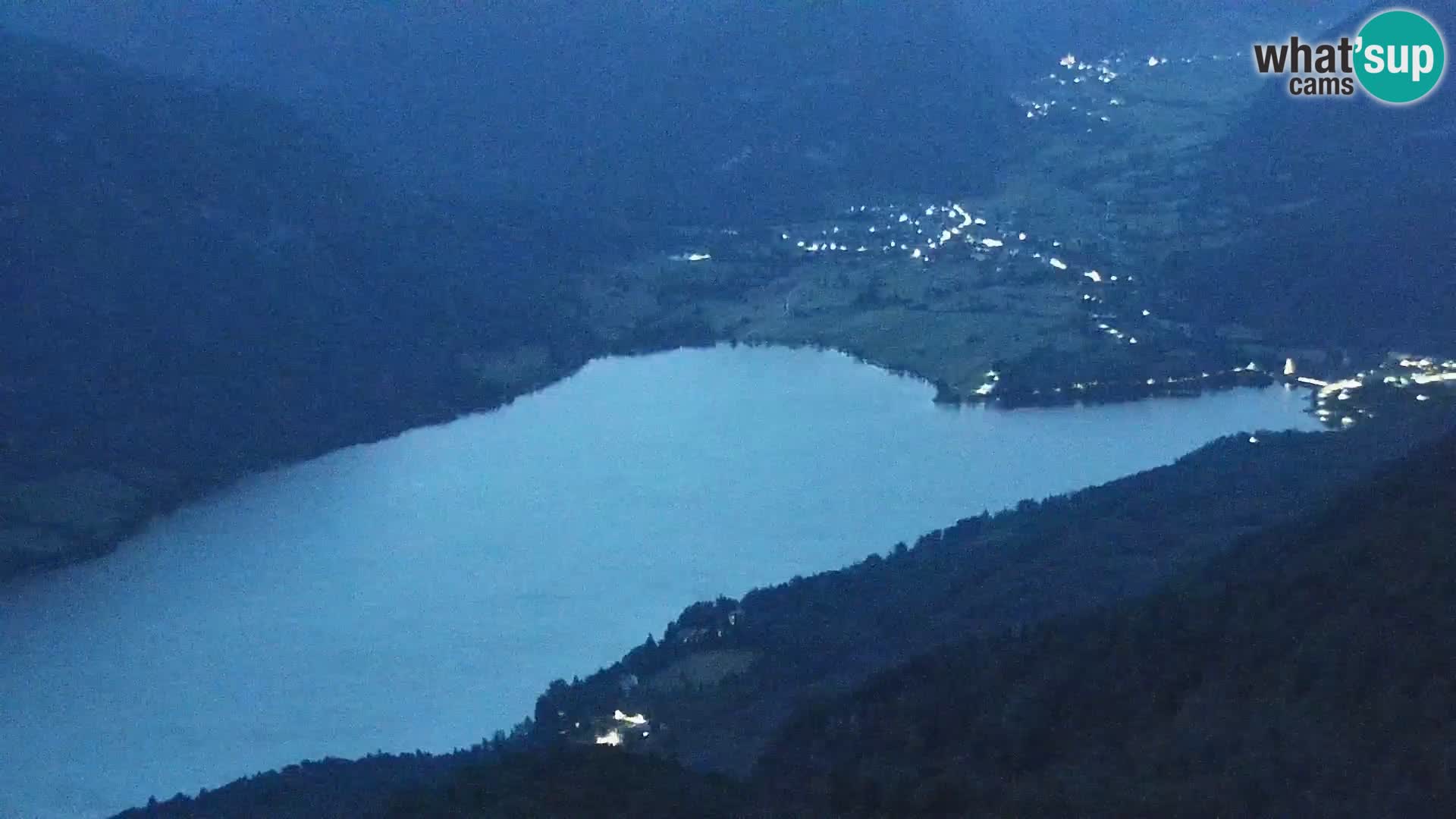 Bohinj lake webcam and Triglav – view from Vogel ski resort