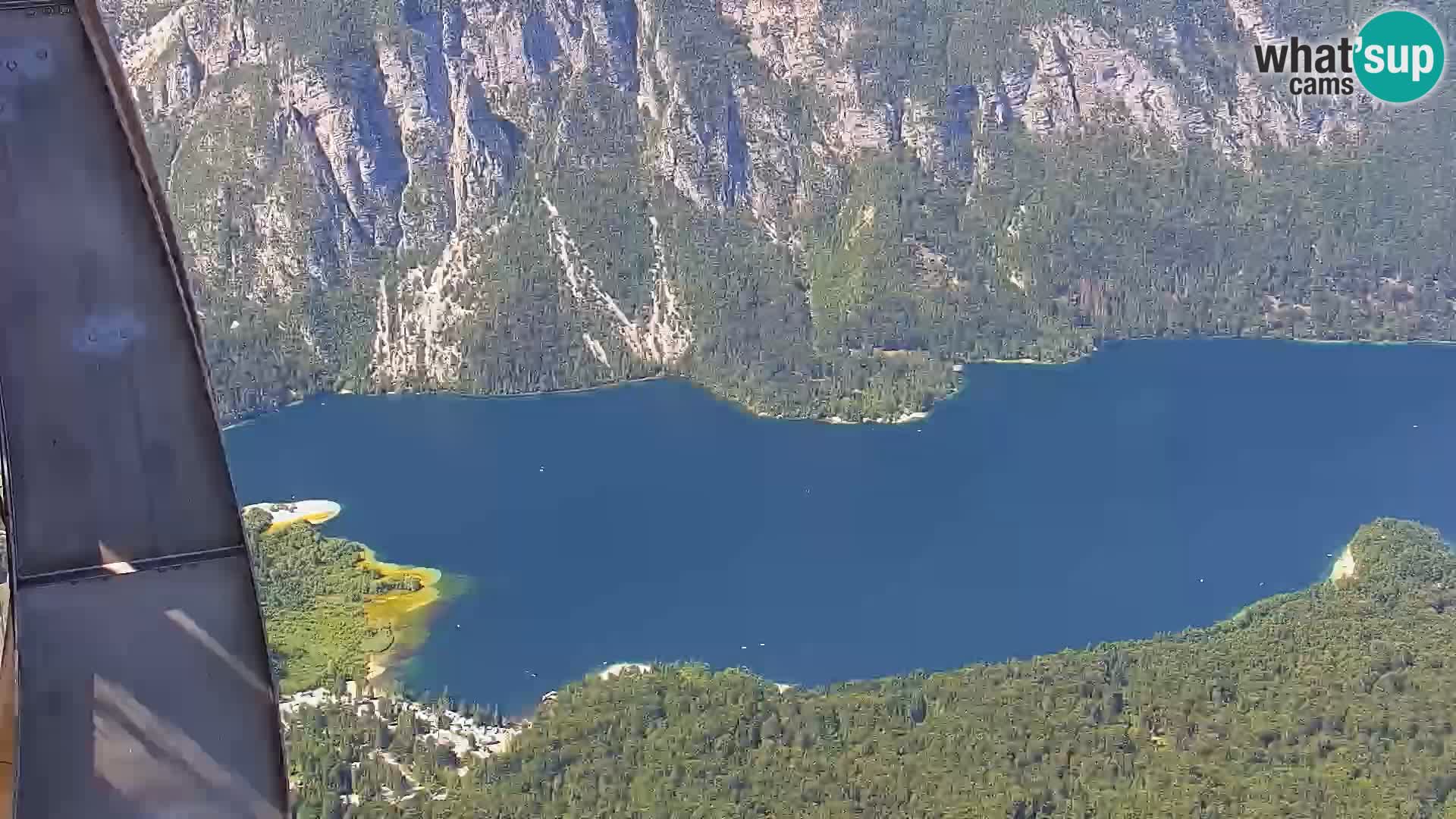 Webcam lac de Bohinj et Triglav – vue depuis la station de ski de Vogel