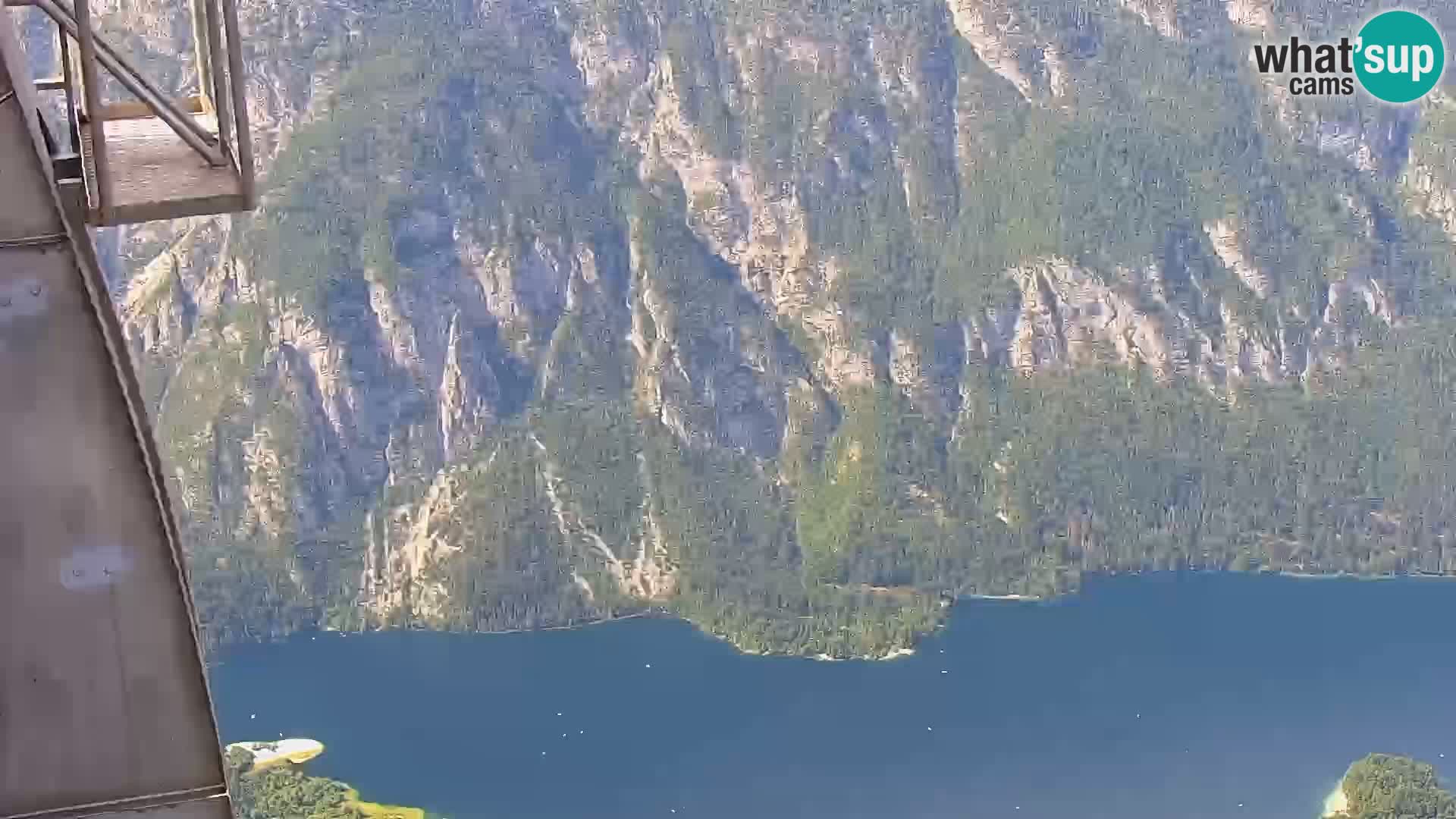 Bohinj lake webcam and Triglav – view from Vogel ski resort