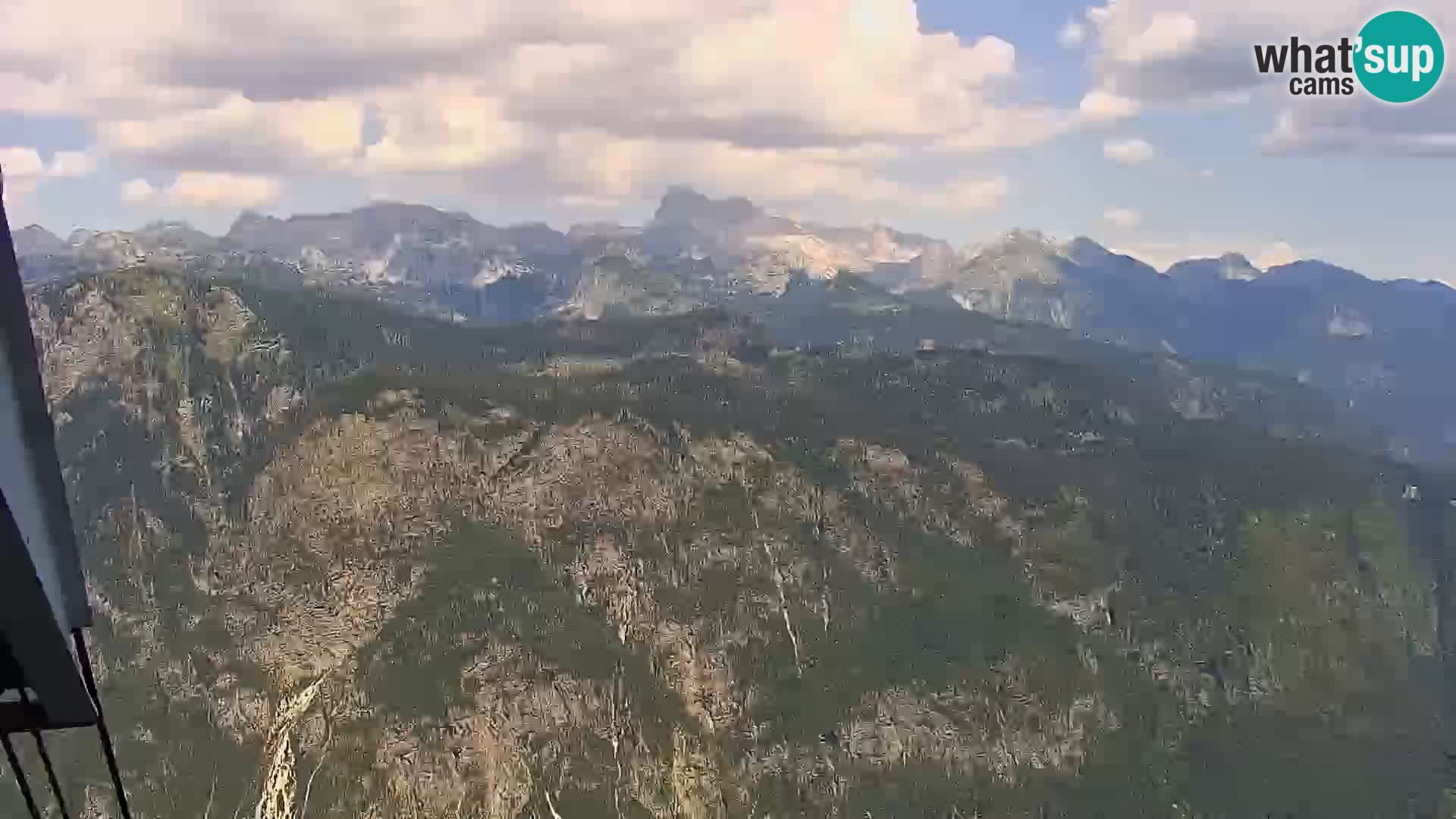 Spletna kamera Bohinj jezero in na Triglav – pogled s smučišča Vogel