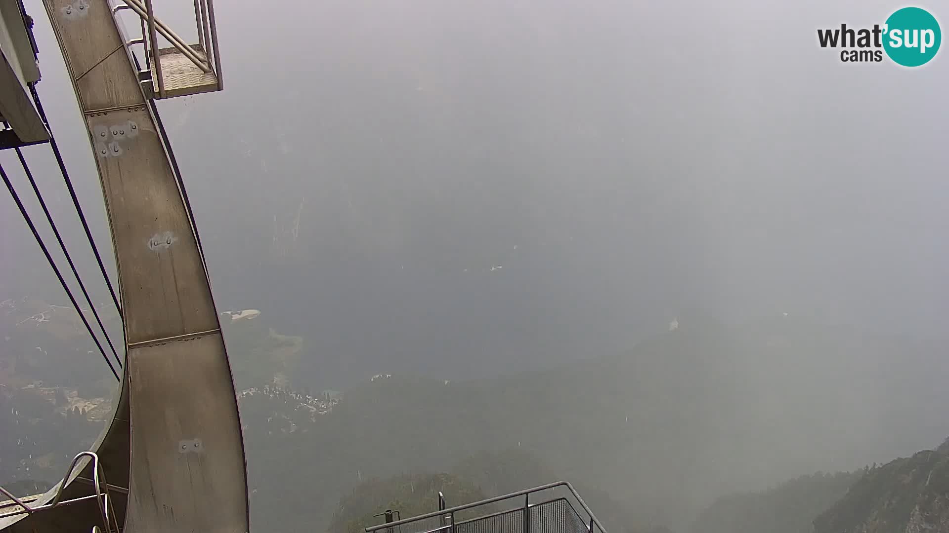 Webcam lago di Bohinj e del Triglav – vista dalla stazione sciistica di Vogel