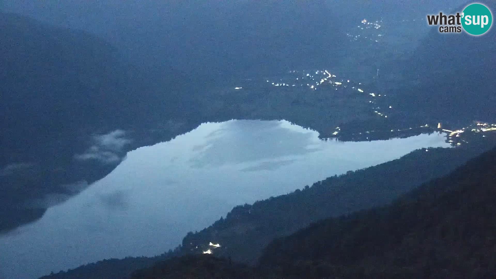 Webcam lago di Bohinj e del Triglav – vista dalla stazione sciistica di Vogel