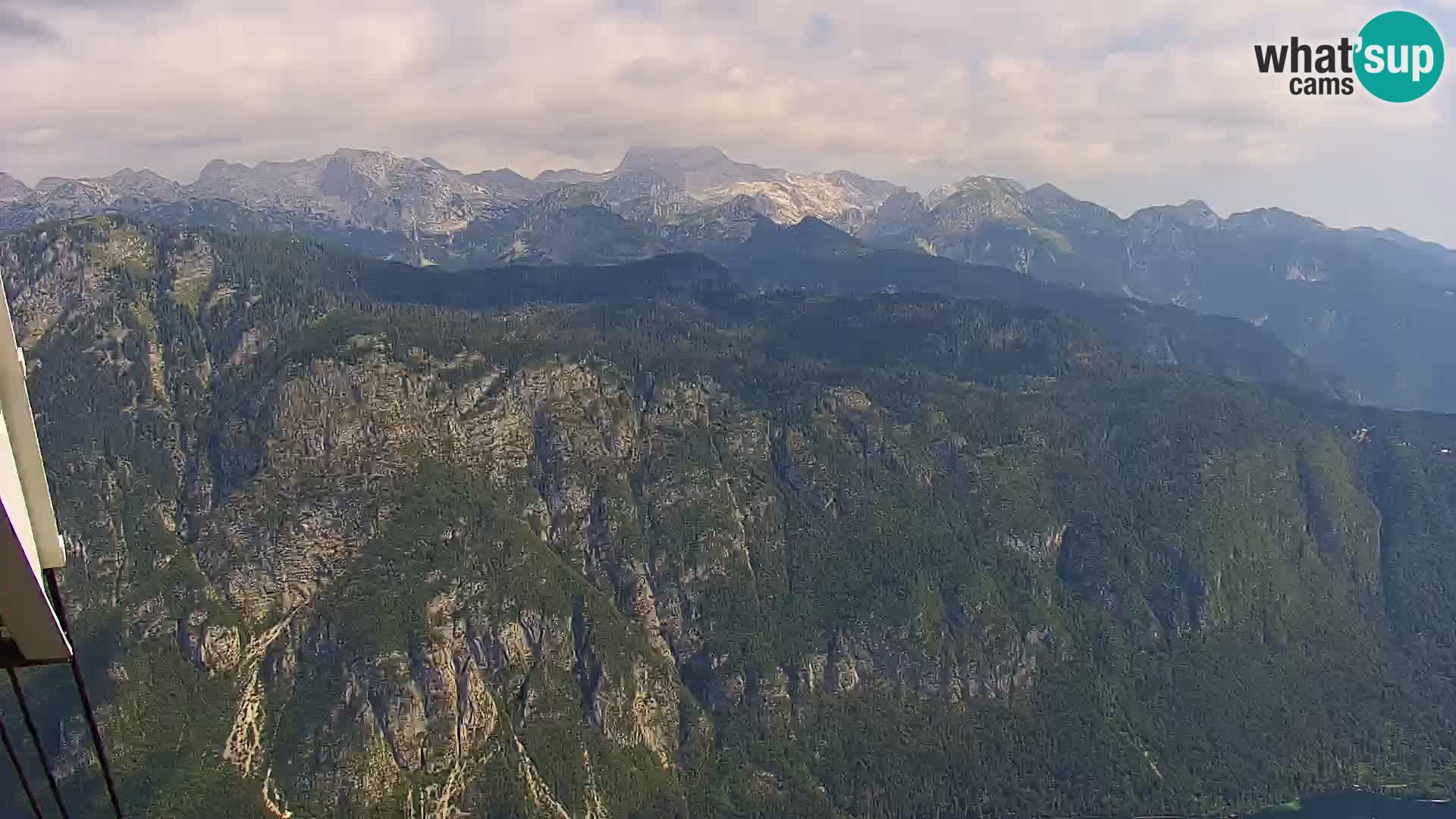 Webcam lago di Bohinj e del Triglav – vista dalla stazione sciistica di Vogel