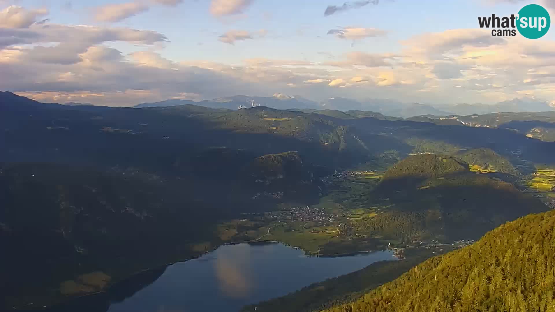 Bohinj lake webcam and Triglav – view from Vogel ski resort