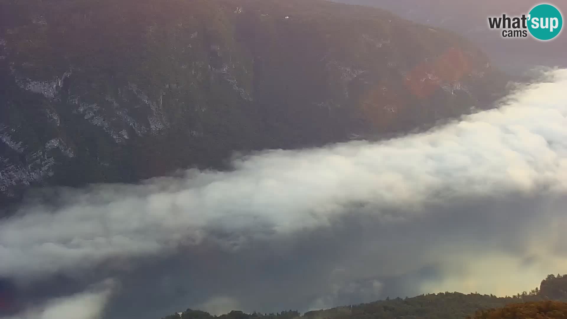 Webcam lago di Bohinj e del Triglav – vista dalla stazione sciistica di Vogel