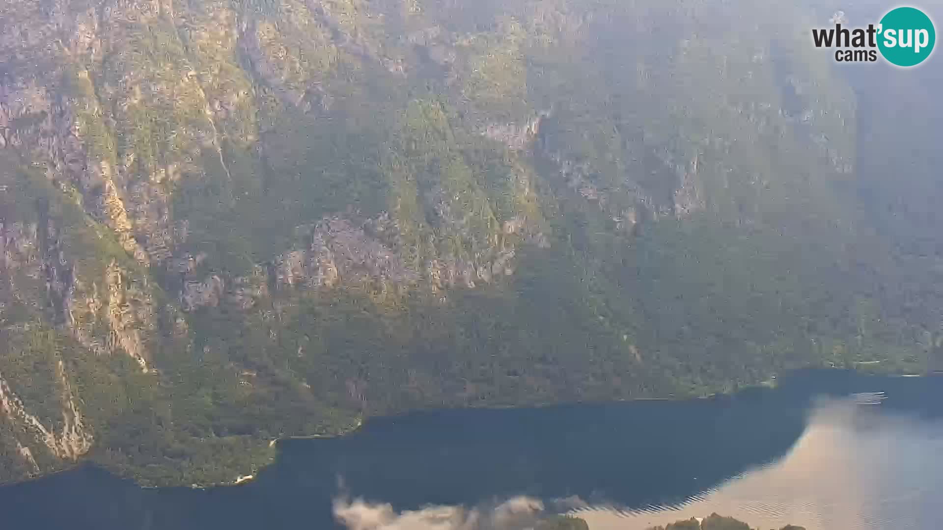 Cámara web del lago Bohinj y Triglav – vista desde la estación de esquí de Vogel