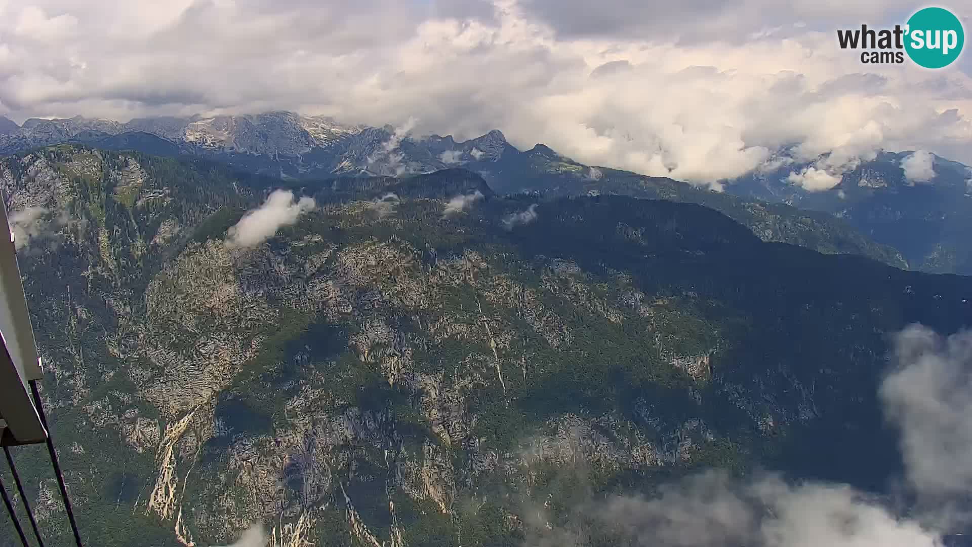 Webcam Bohinj See und Triglav – Blick vom Skigebiet Vogel