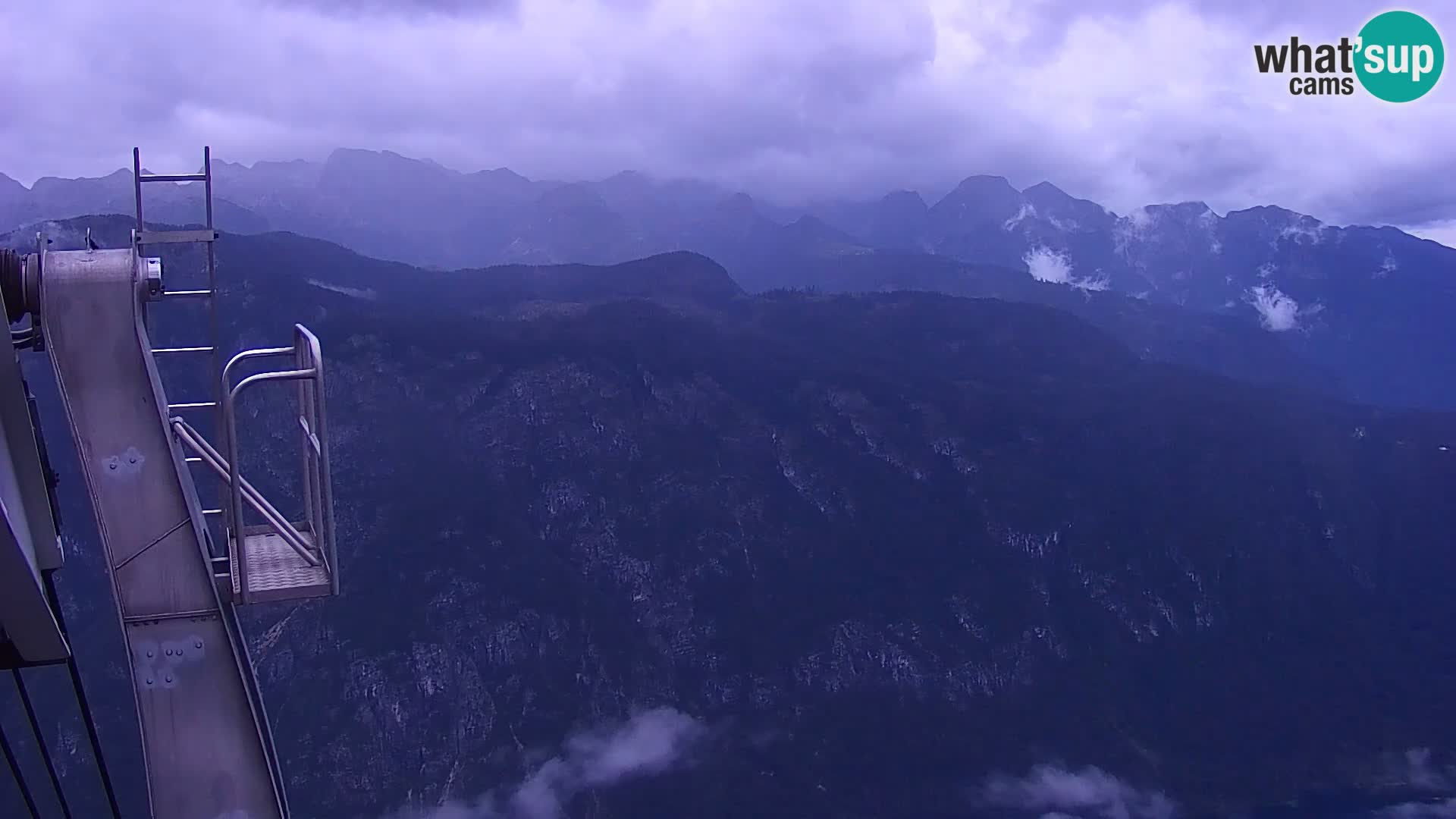 Webcam lago di Bohinj e del Triglav – vista dalla stazione sciistica di Vogel