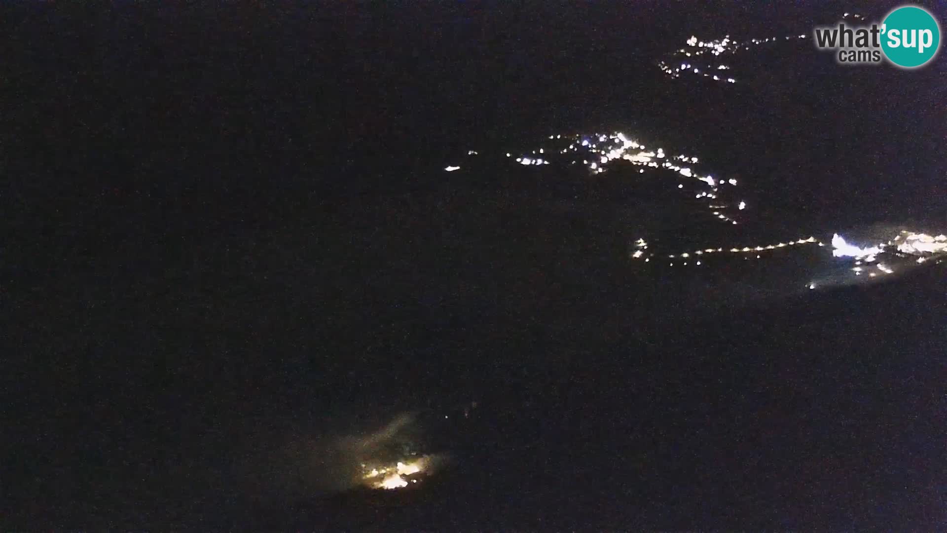 Webcam lac de Bohinj et Triglav – vue depuis la station de ski de Vogel