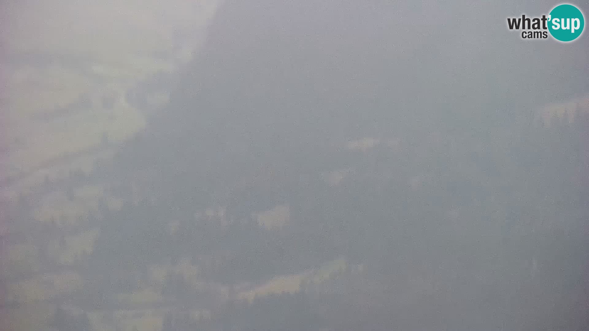 Bohinj lake webcam and Triglav – view from Vogel ski resort