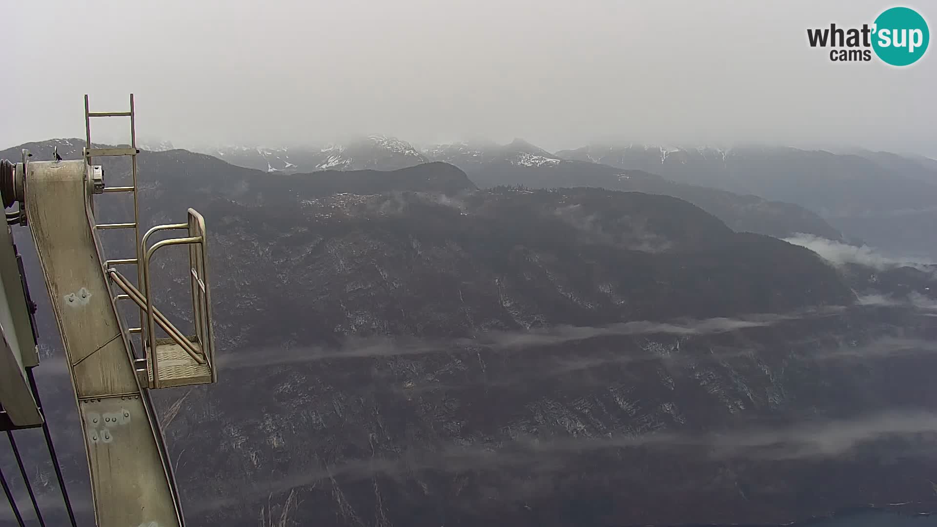 Cámara web del lago Bohinj y Triglav – vista desde la estación de esquí de Vogel