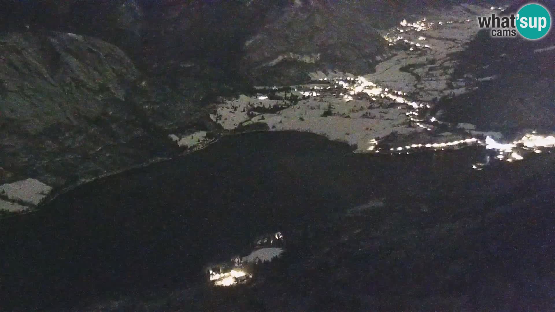 Web kamera Bohinjsko jezero i Triglav – pogled sa skijališta Vogel
