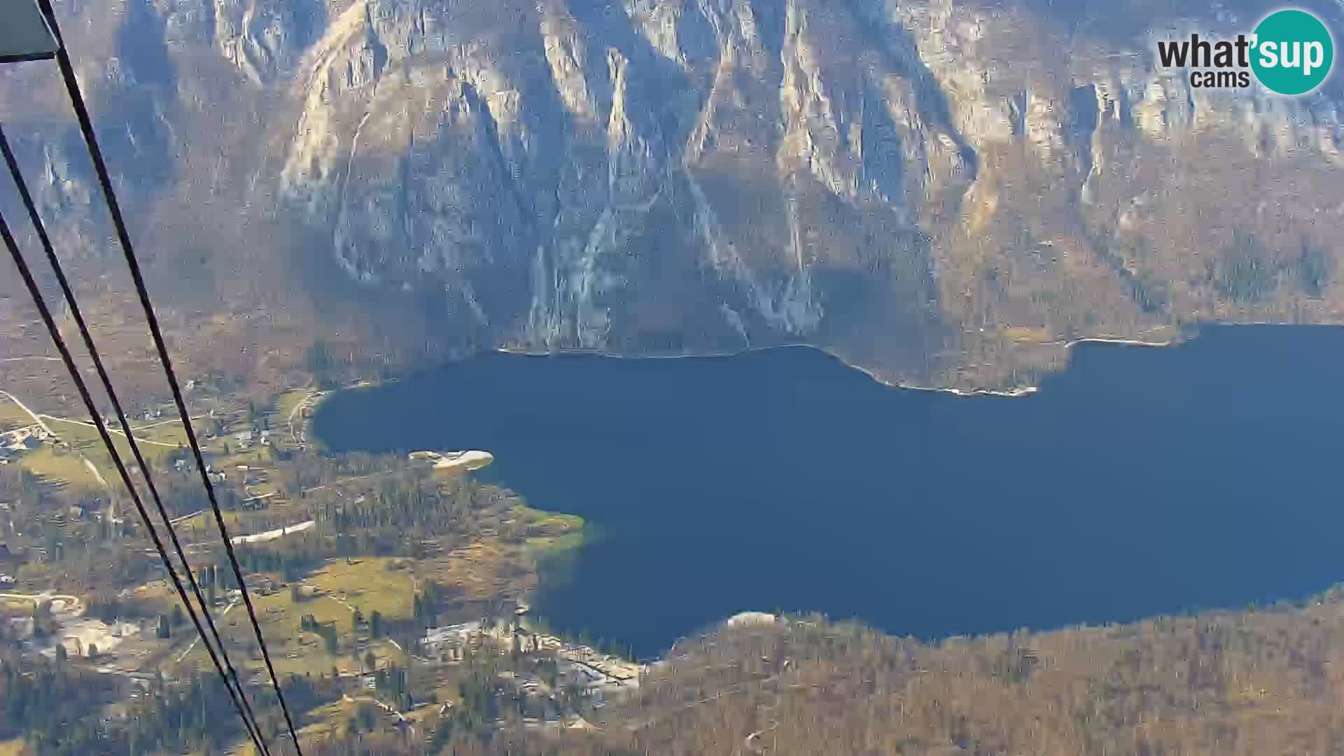 Webcam lago di Bohinj e del Triglav – vista dalla stazione sciistica di Vogel