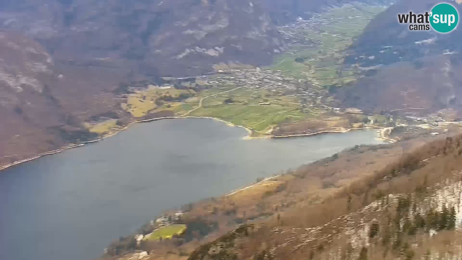 Webcam lago di Bohinj e del Triglav – vista dalla stazione sciistica di Vogel