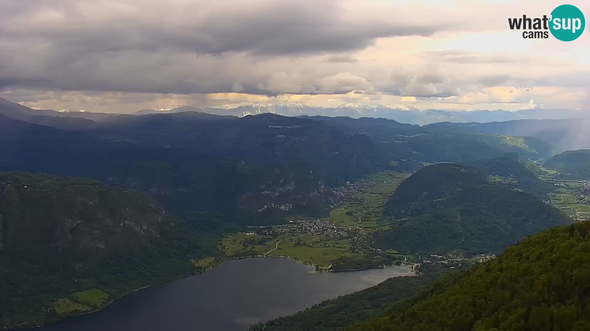 Bohinj lake webcam and Triglav – view from Vogel ski resort