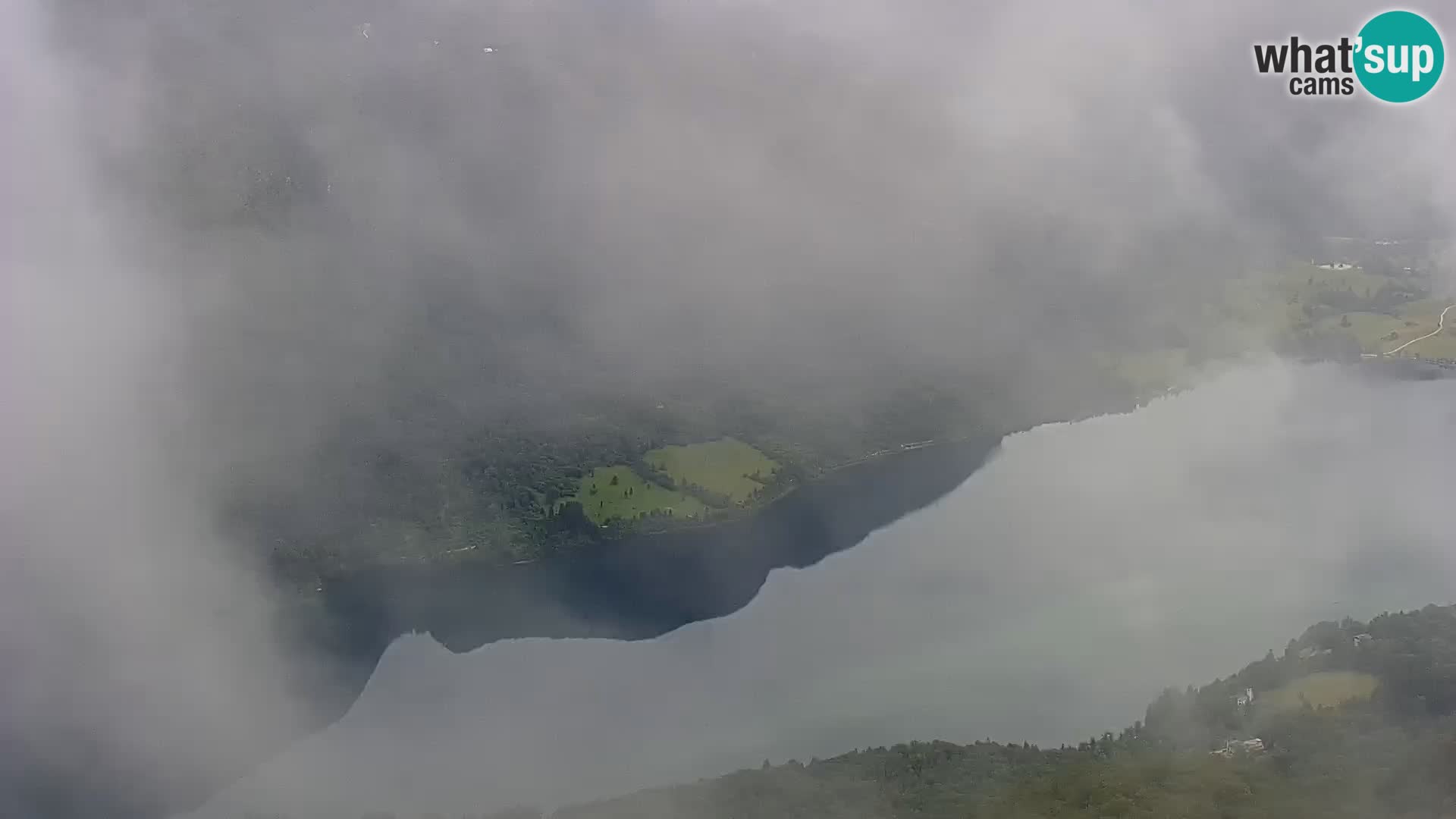 Webcam lago di Bohinj e del Triglav – vista dalla stazione sciistica di Vogel