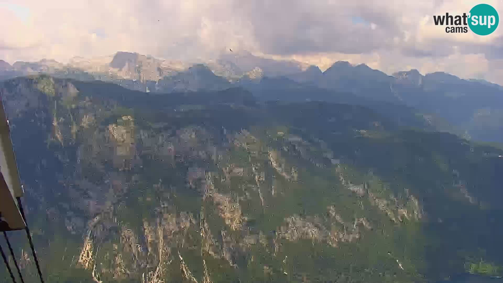 Bohinj lake webcam and Triglav – view from Vogel ski resort